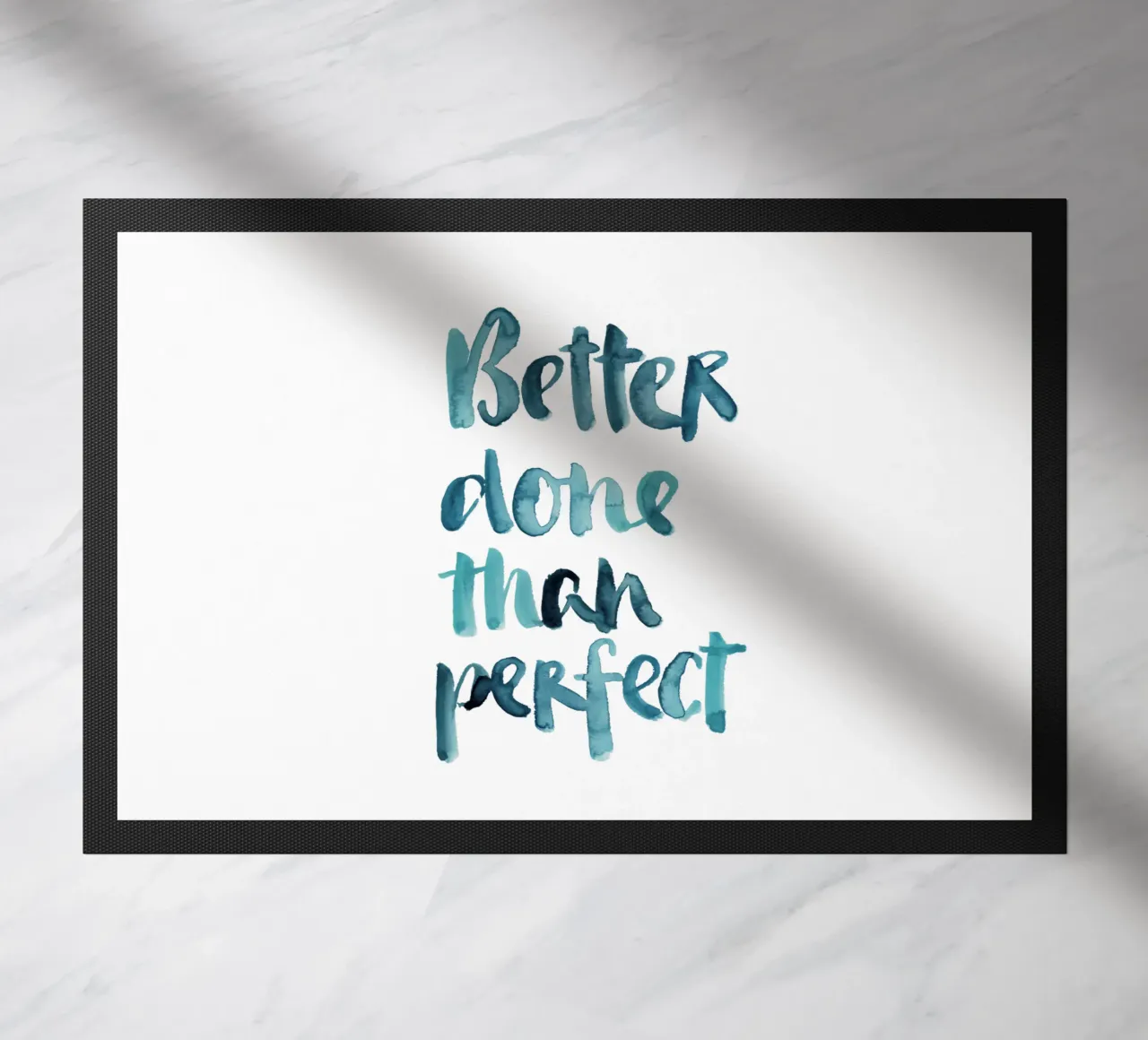 Better Done Than Perfect zerbino da Brushmeetspaper