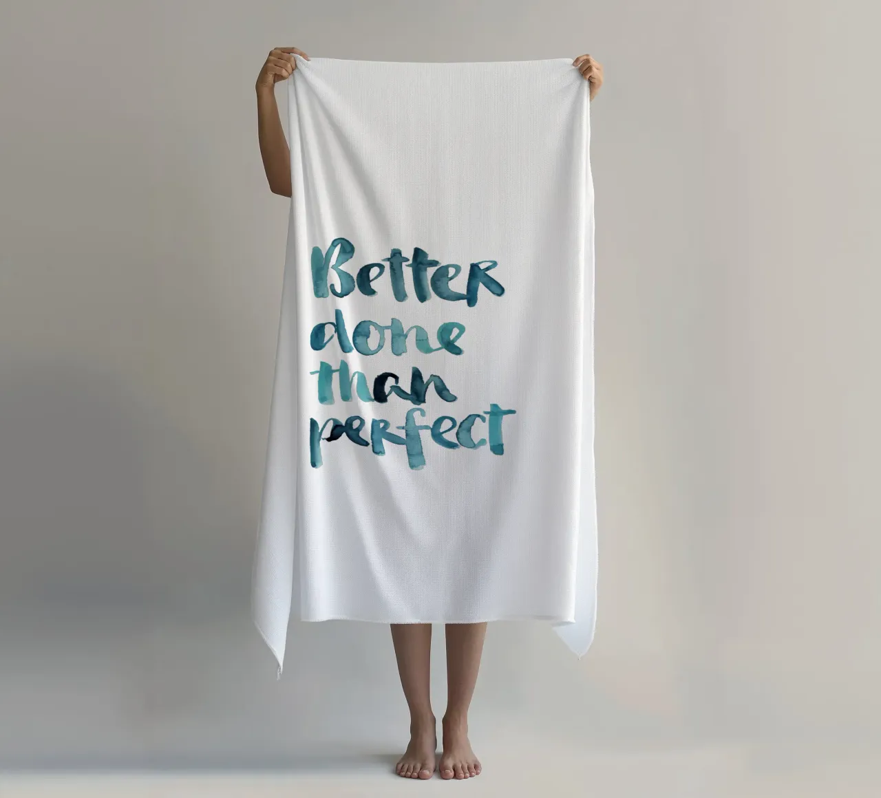 Better Done Than Perfect telo mare da Brushmeetspaper