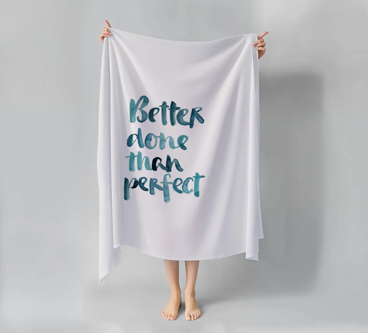 Better Done Than Perfect telo mare da Brushmeetspaper