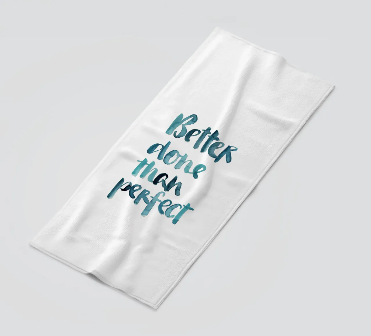 Better Done Than Perfect telo mare da Brushmeetspaper