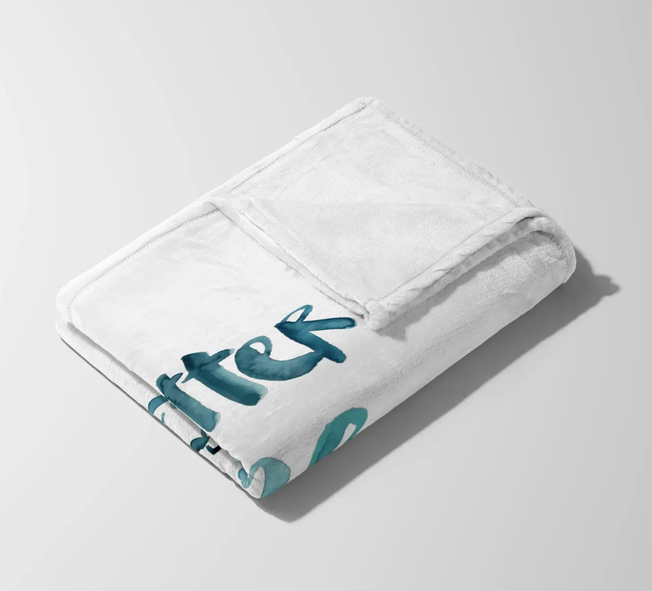 Better Done Than Perfect coperta in pile da Brushmeetspaper