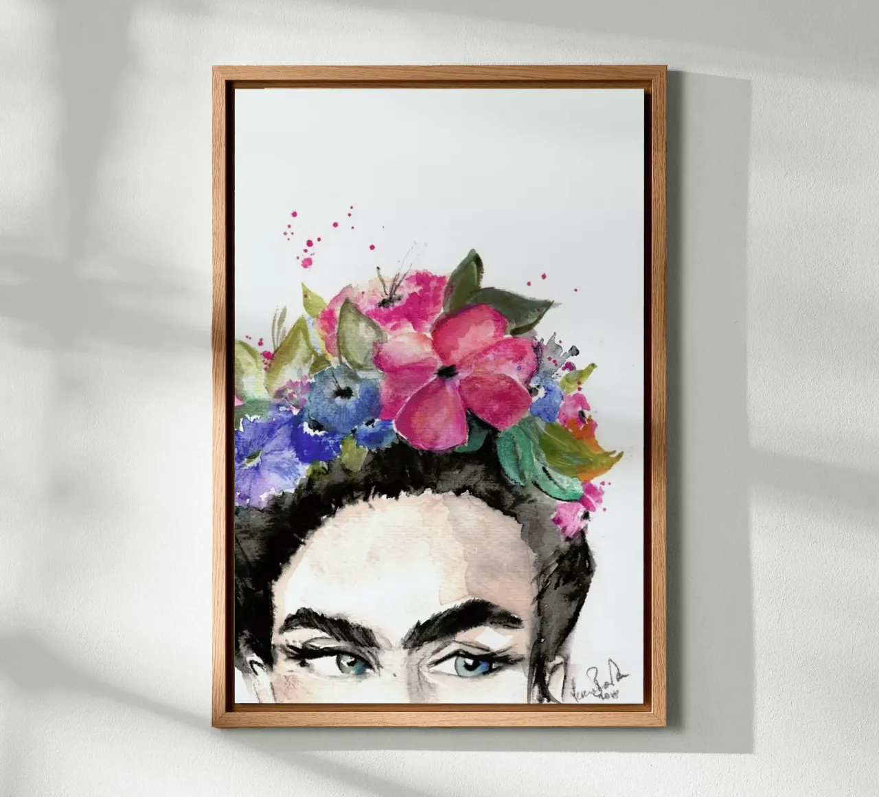 Frida's Look tela con Cornice a cassetta da Verena Bonath | 21st aesthetics
