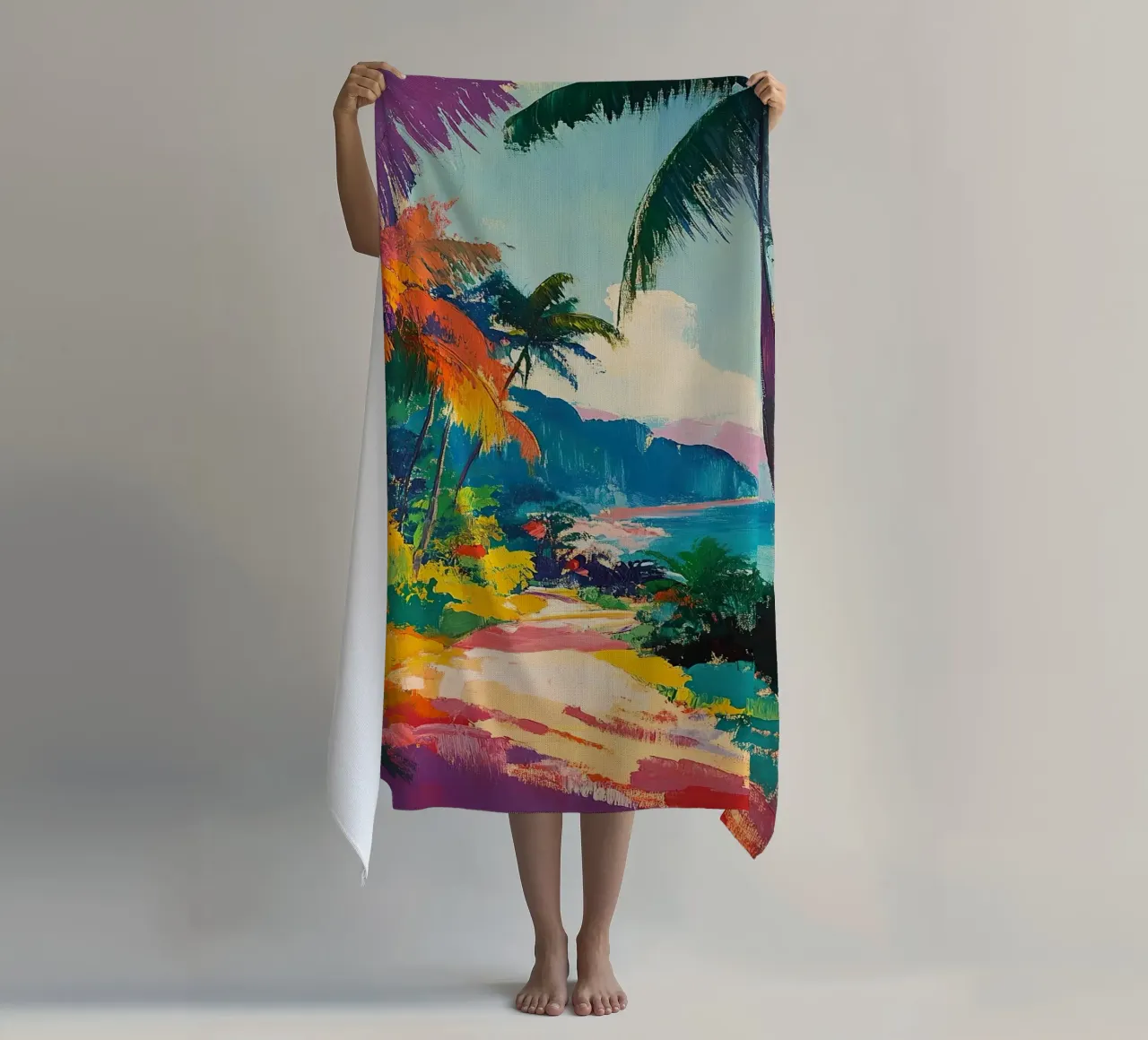 Costa del Sole telo mare da Nikis Art Studio