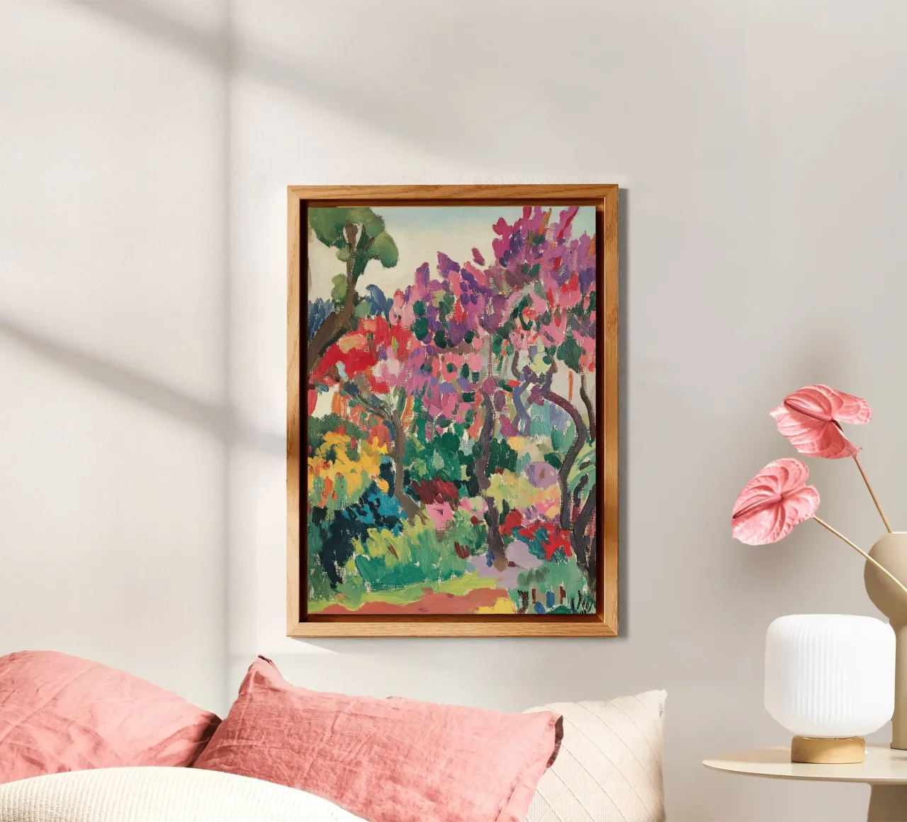 Splendore floreale alluminio dibond da Nikis Art Studio