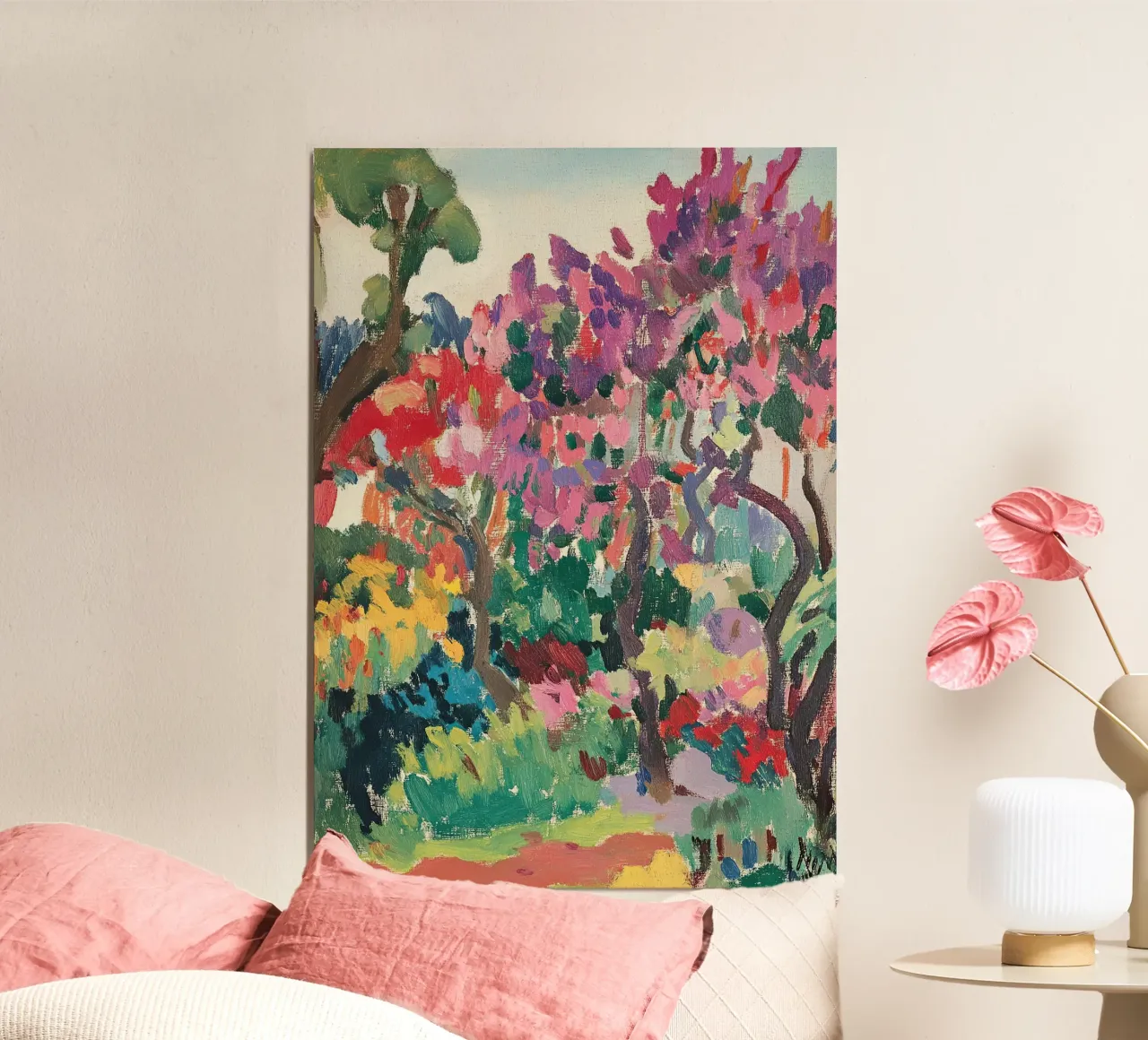 Splendore floreale alluminio dibond da Nikis Art Studio