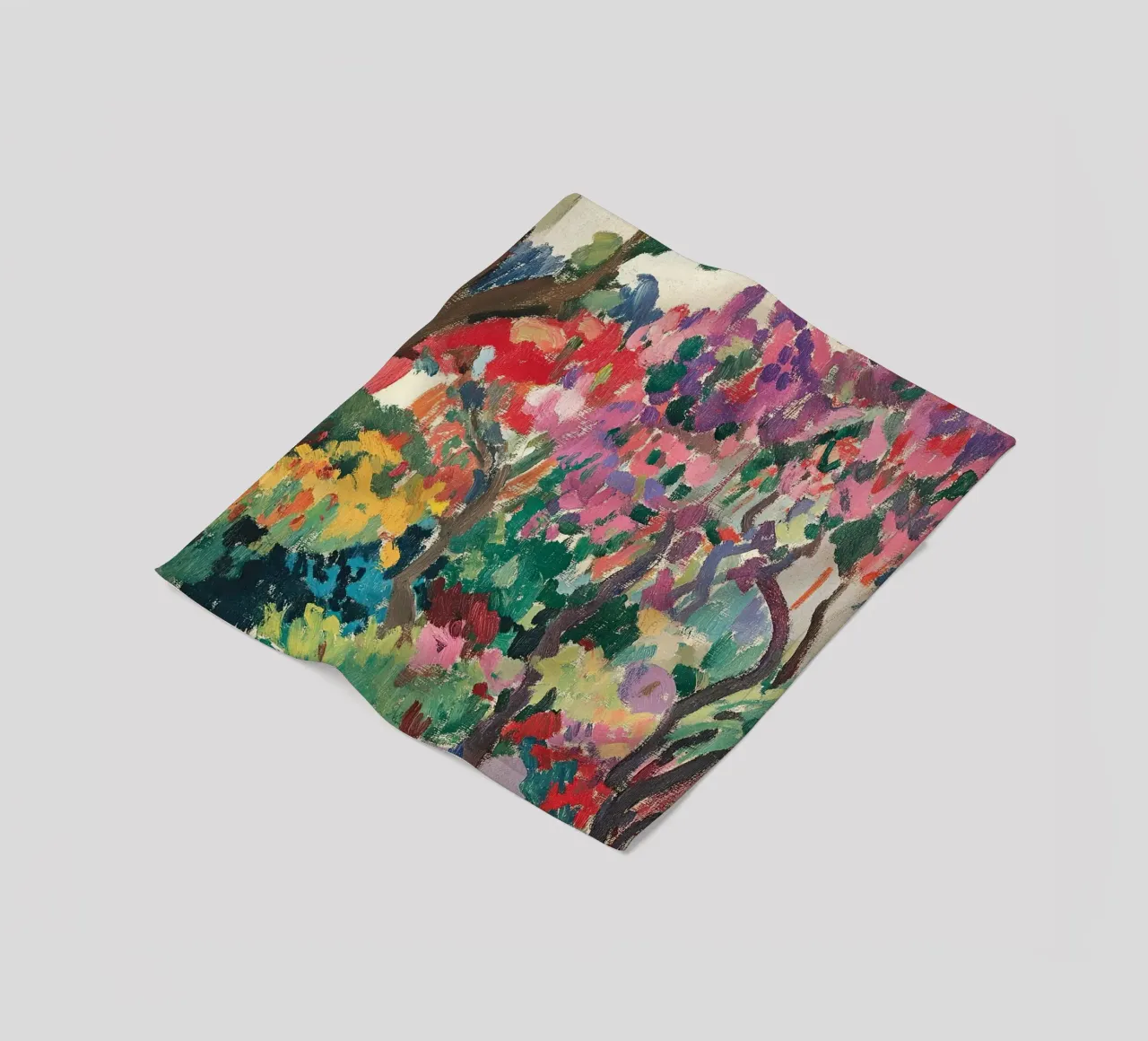 Splendore floreale coperta in pile da Nikis Art Studio