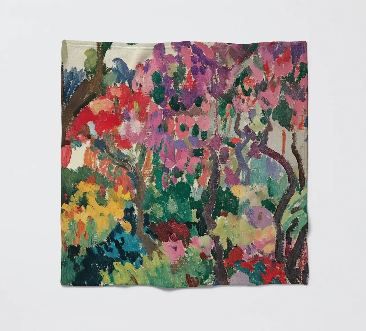 Splendore floreale coperta in pile da Nikis Art Studio