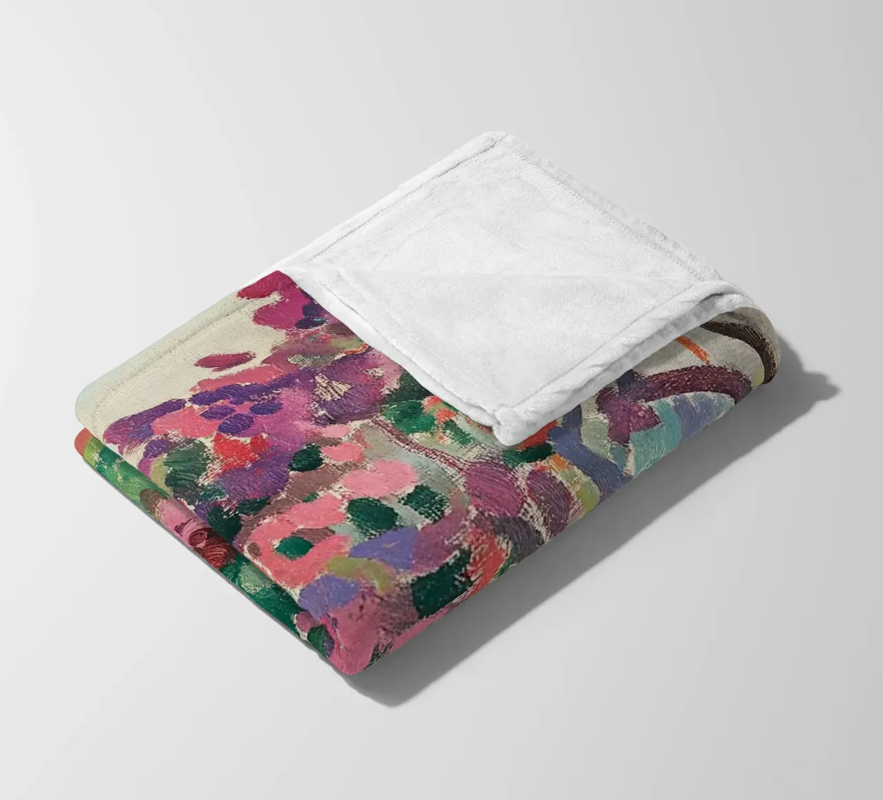 Splendore floreale coperta in pile da Nikis Art Studio