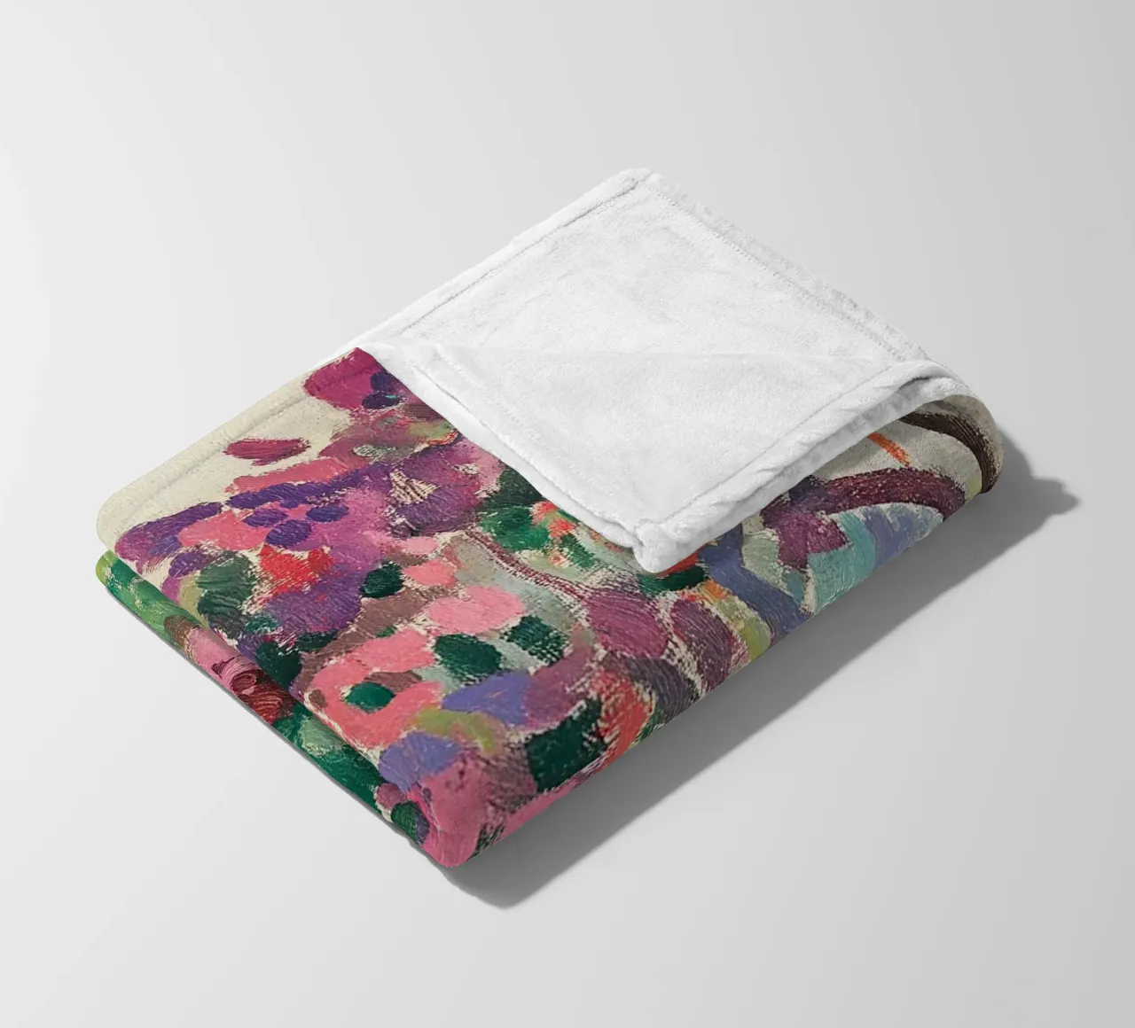 Splendore floreale coperta in pile da Nikis Art Studio
