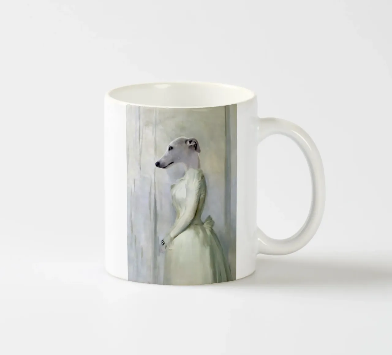 Graceful Olive tazza in ceramica da Tein Lucasson