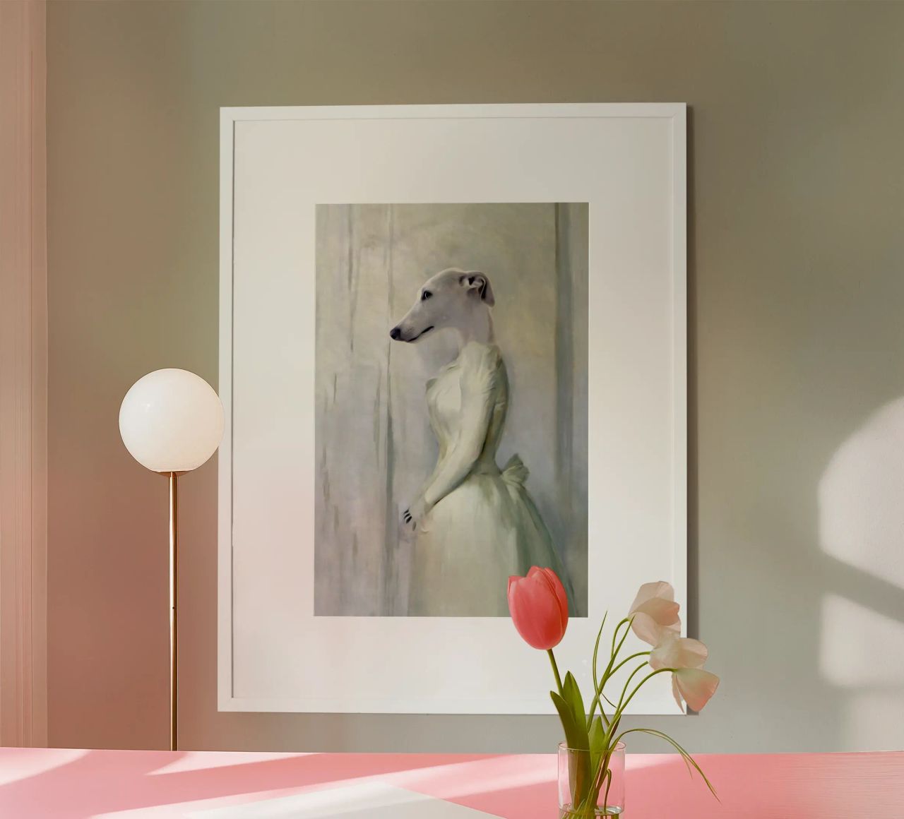 Graceful Olive poster by Tein Lucasson