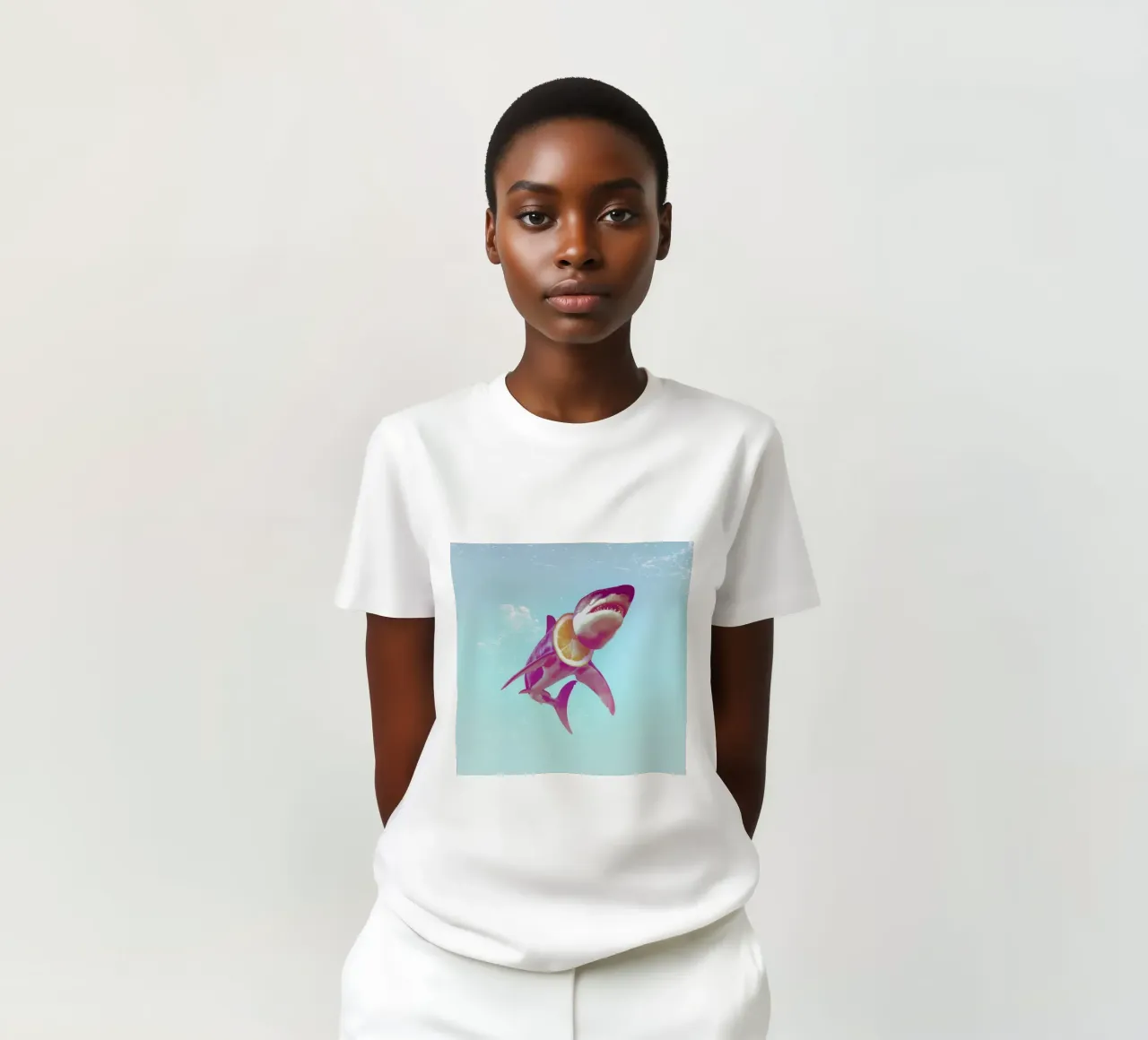 Lemon Shark t-shirt da Ali Gulec