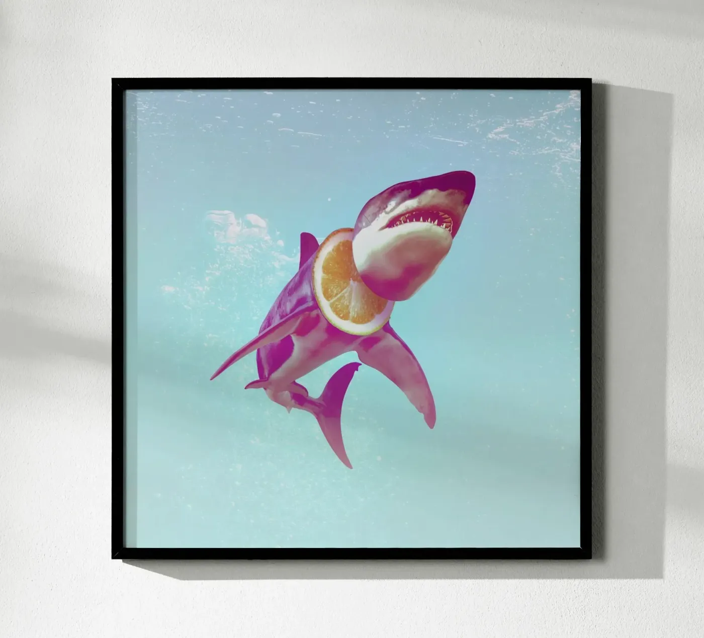 Lemon Shark poster by Ali Gulec