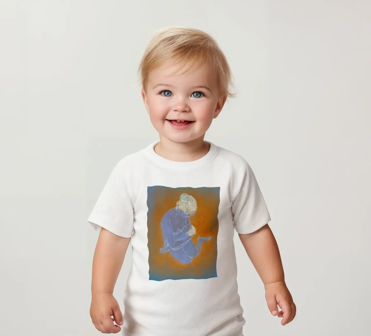 Caress baby t-shirt by Teresa André