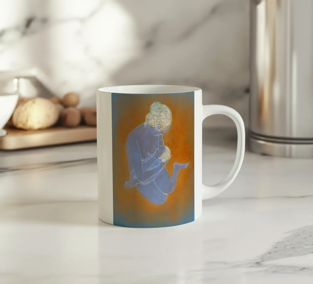 Carezza tazza in ceramica da Teresa André