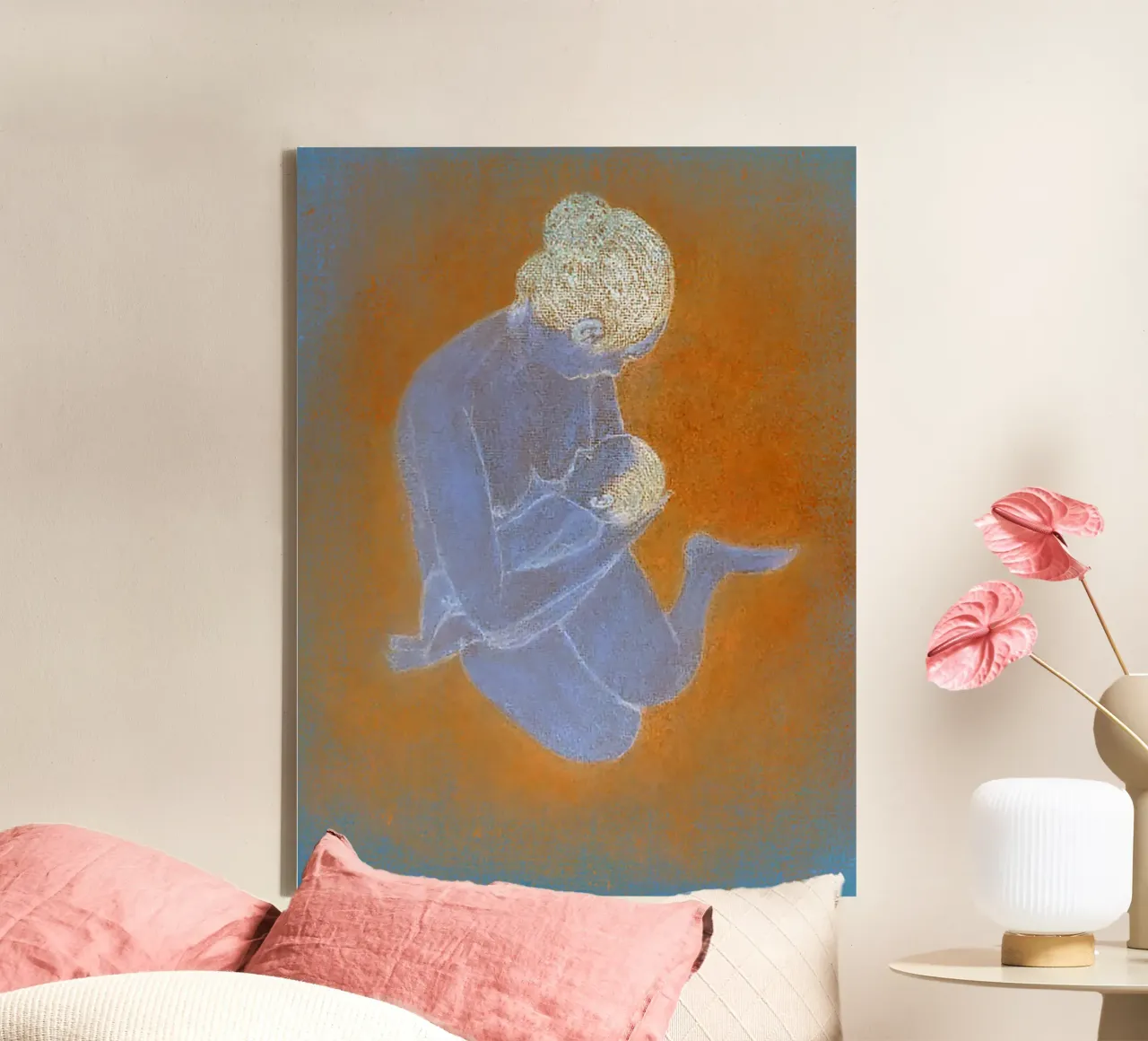 Carezza tela da Teresa André