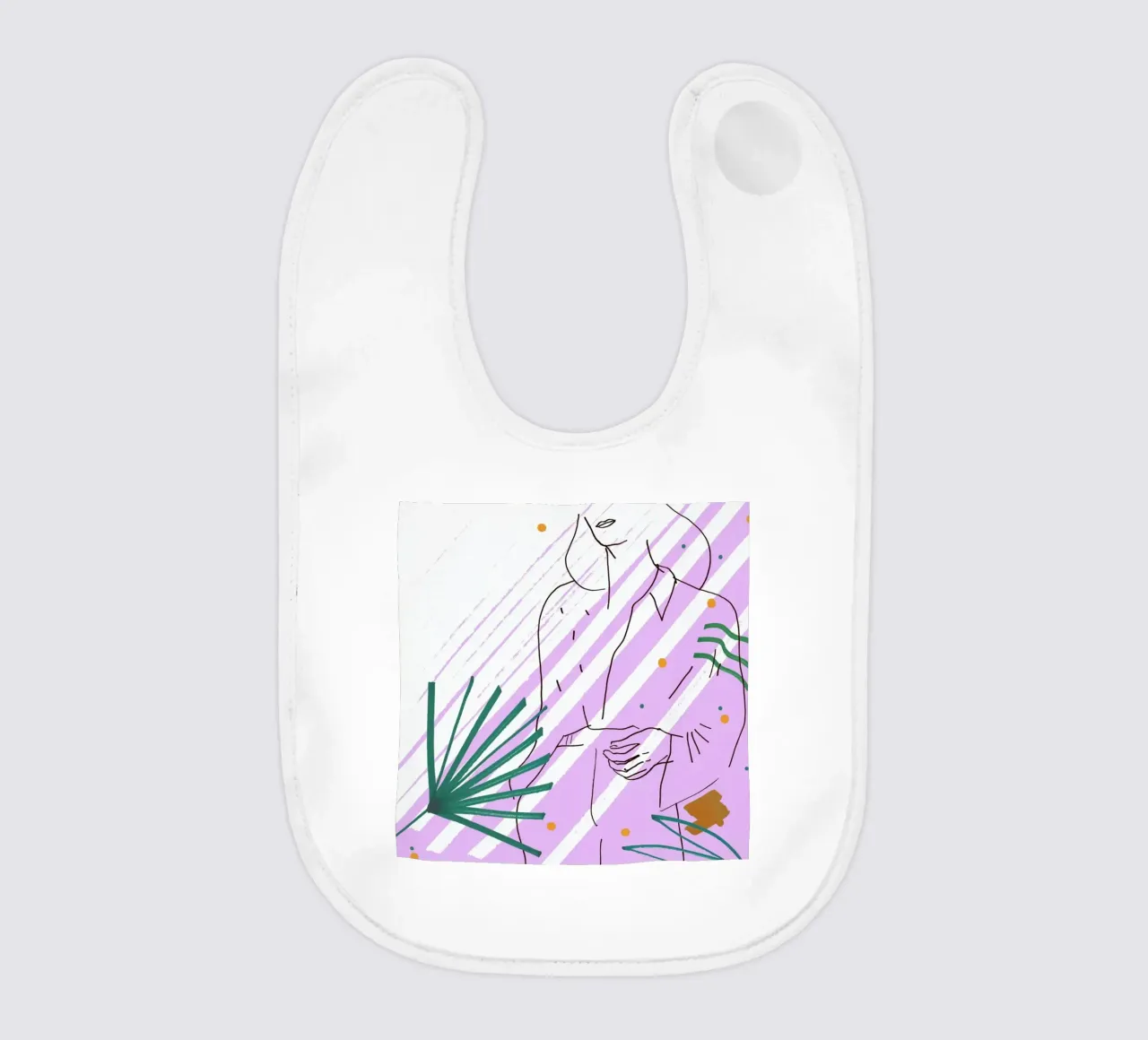 Purple bavaglino da Liga Kitchen