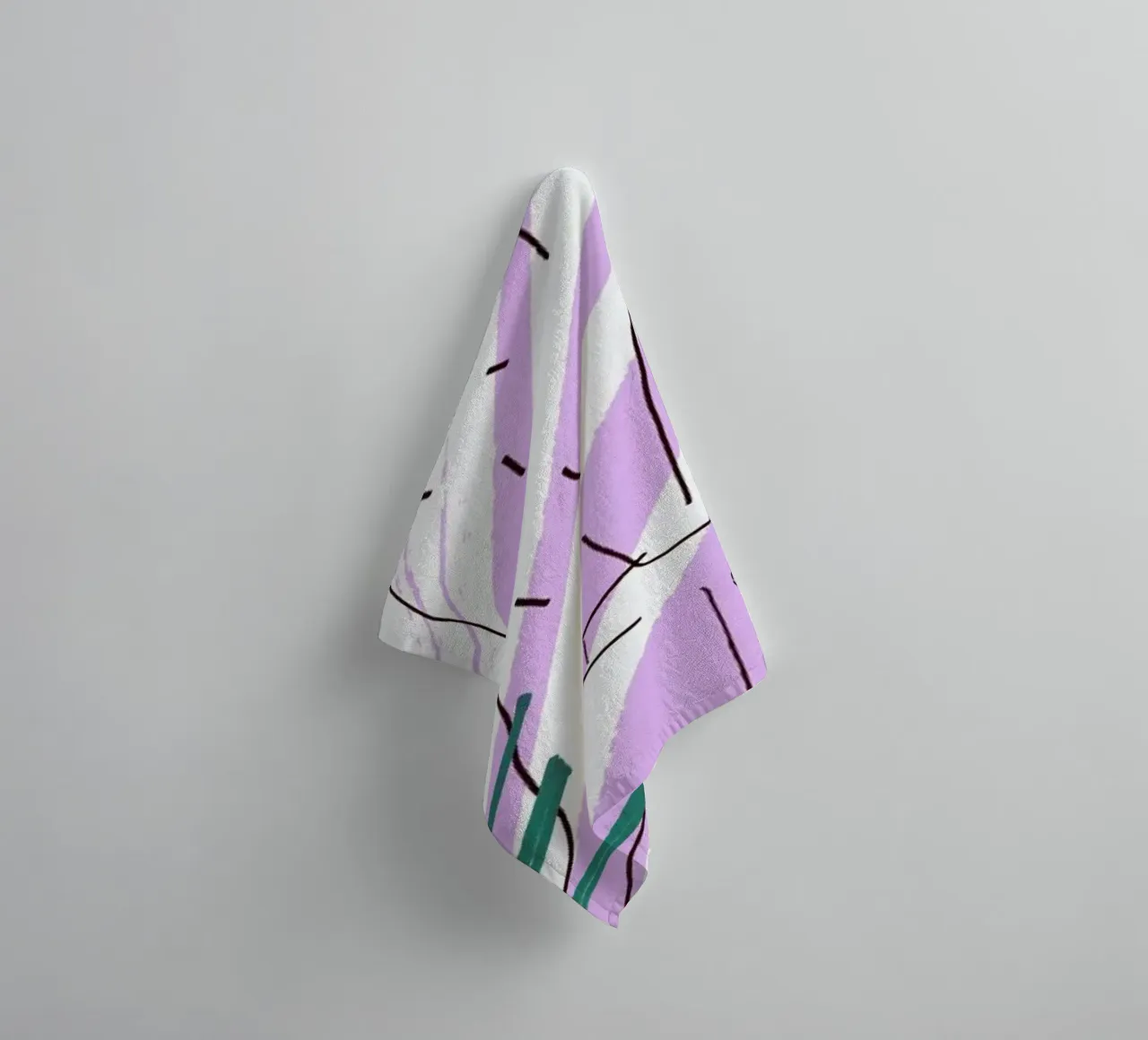 Purple Handtuch von Liga Kitchen