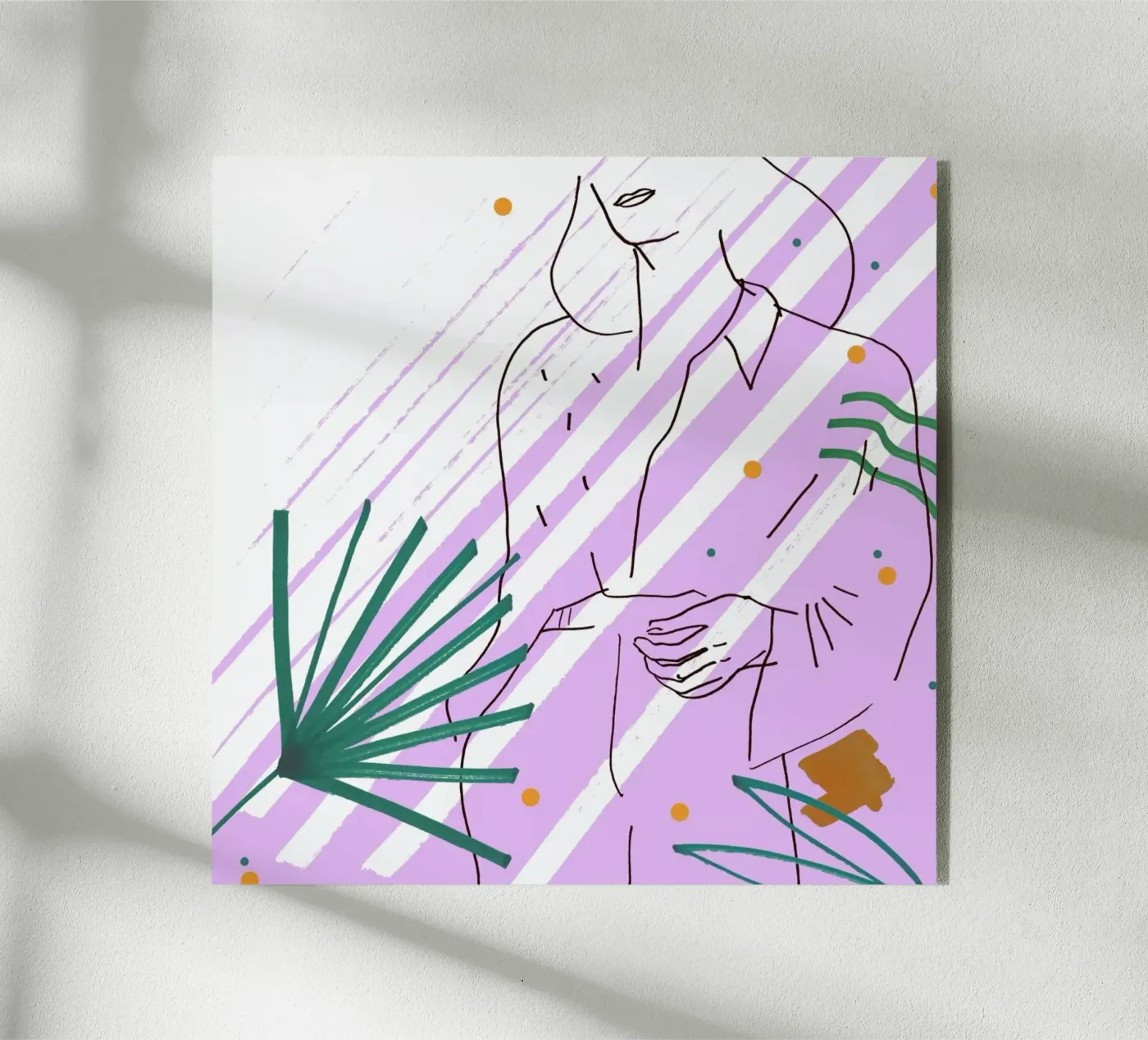 Purple acryl van Liga Kitchen