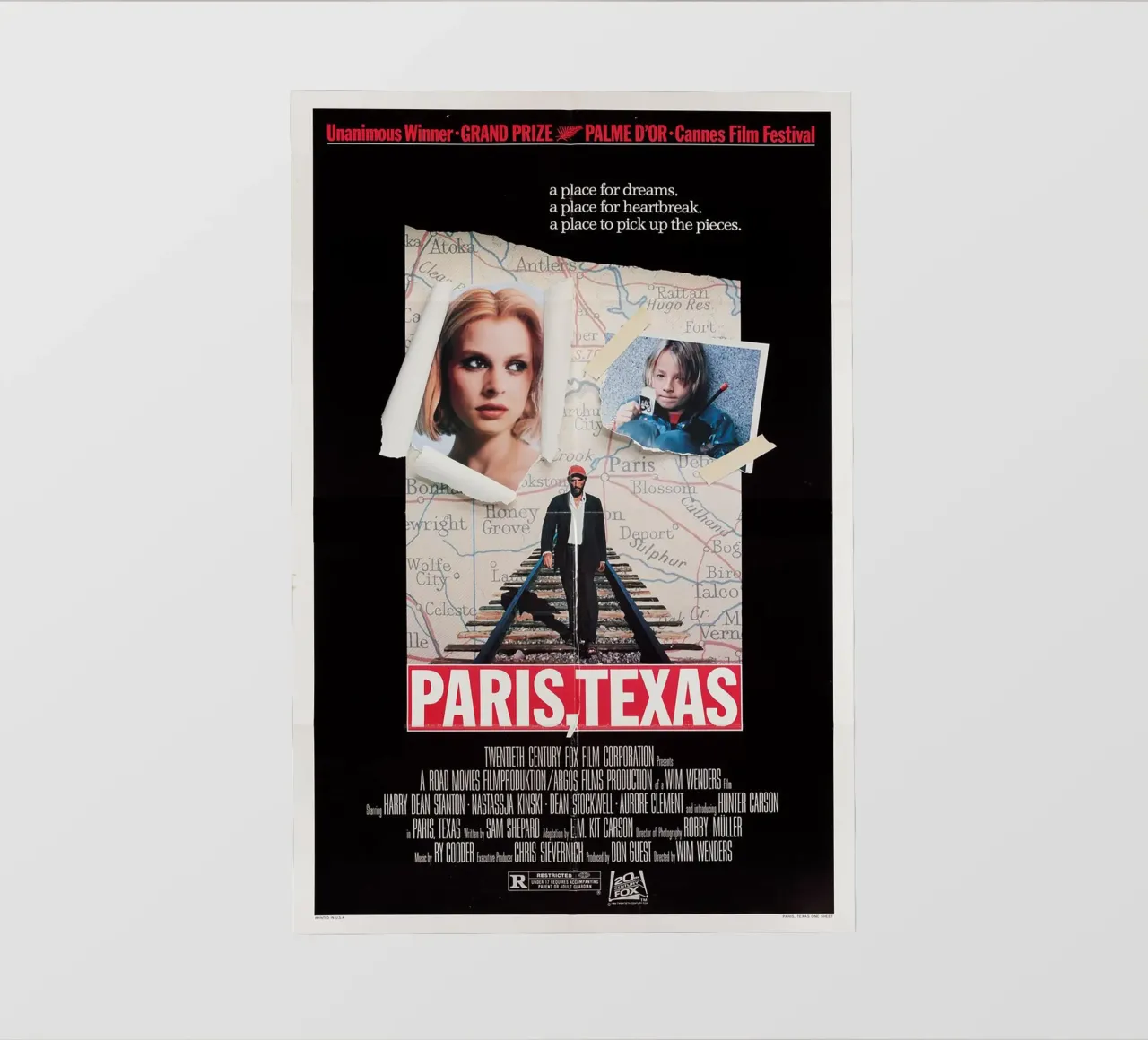 Paris, Texas - Isolation & Redemption pellicola backlit da Attaboy Dsgn