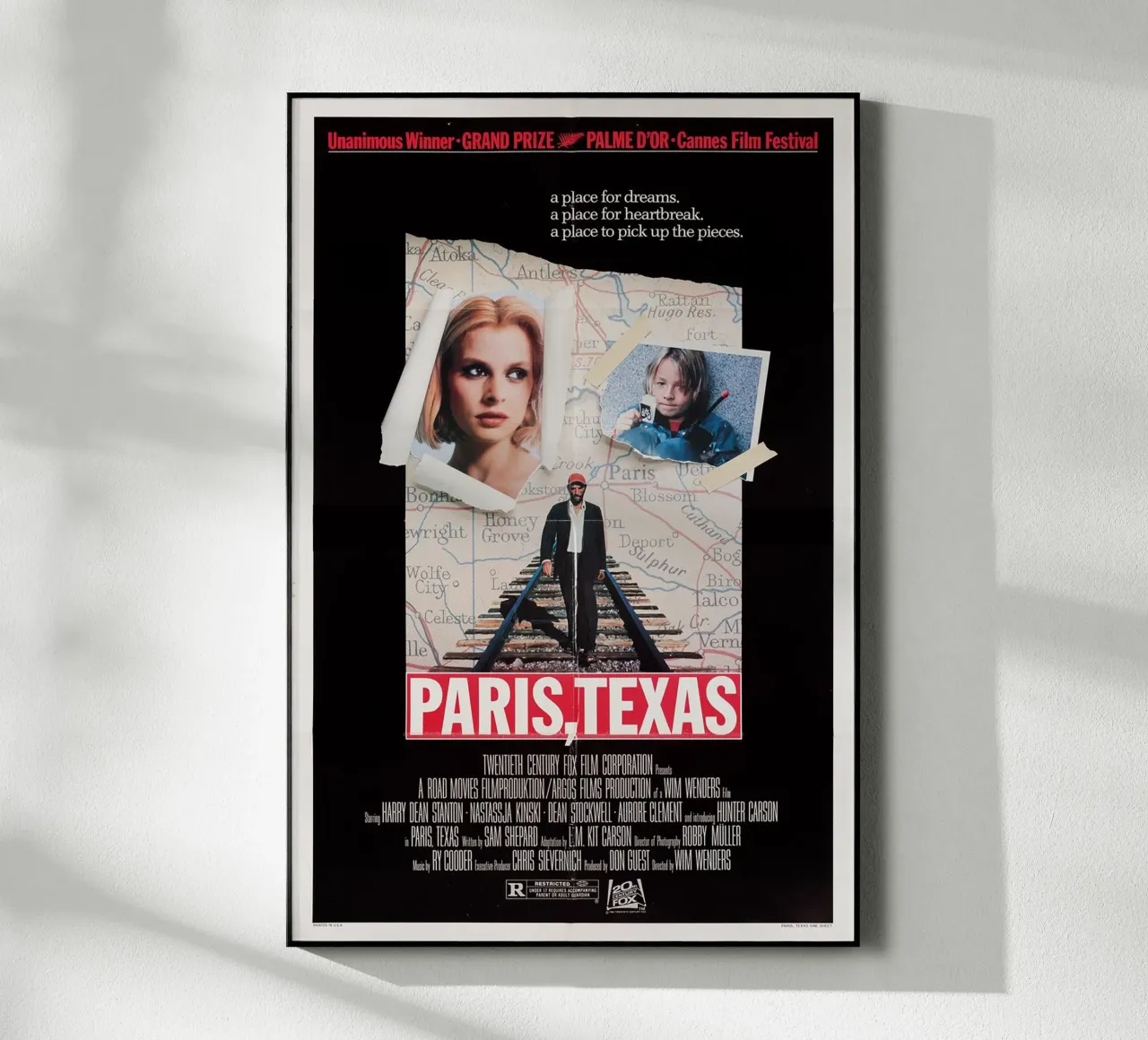Paris, Texas - Isolation & Redemption plexiglass da Attaboy Dsgn