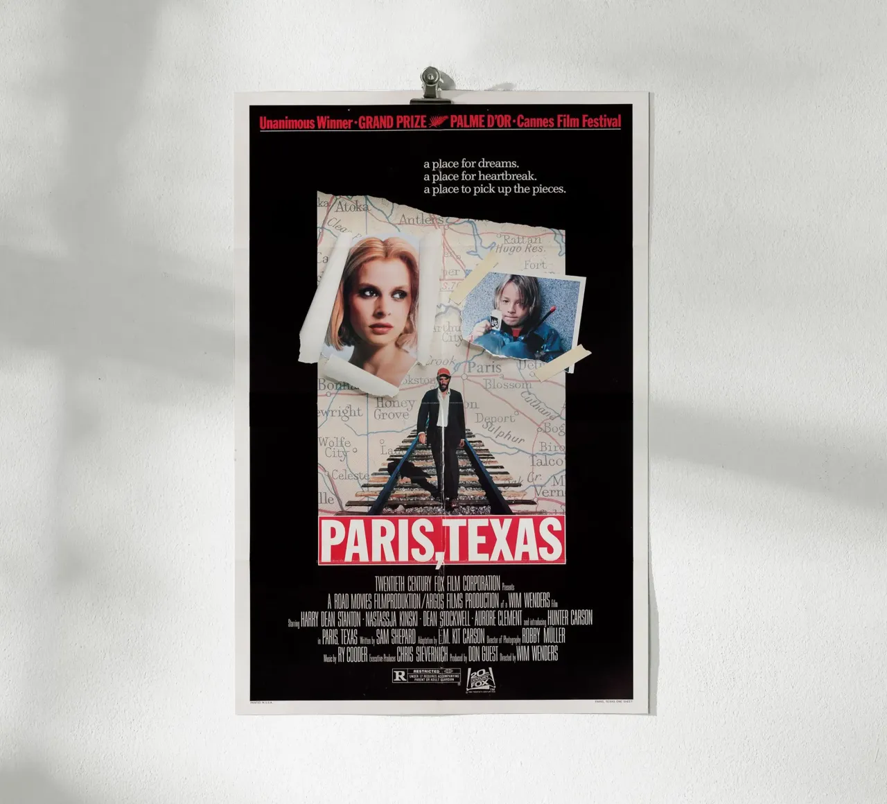 Paris, Texas - Isolation & Redemption carta hahnemühle da Attaboy Dsgn