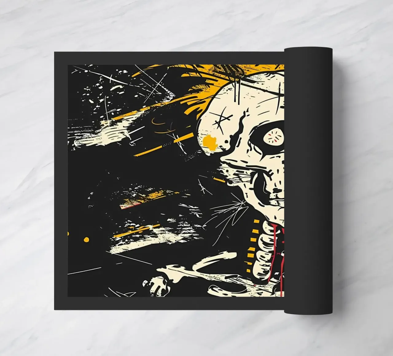 Scheletro Punk Skull zerbino da Caeson