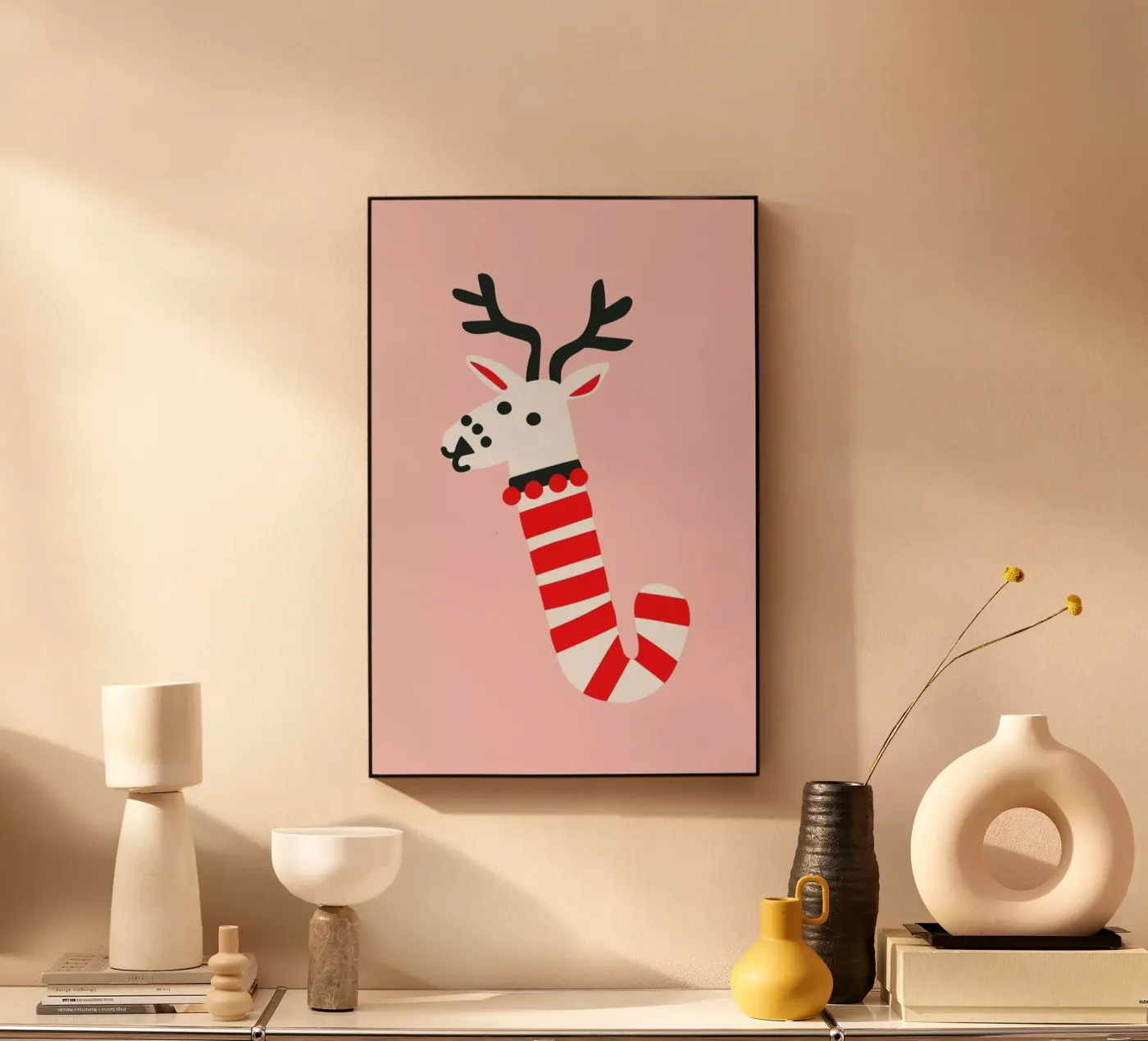 Peppermint Deer plexiglas de Mariery Young