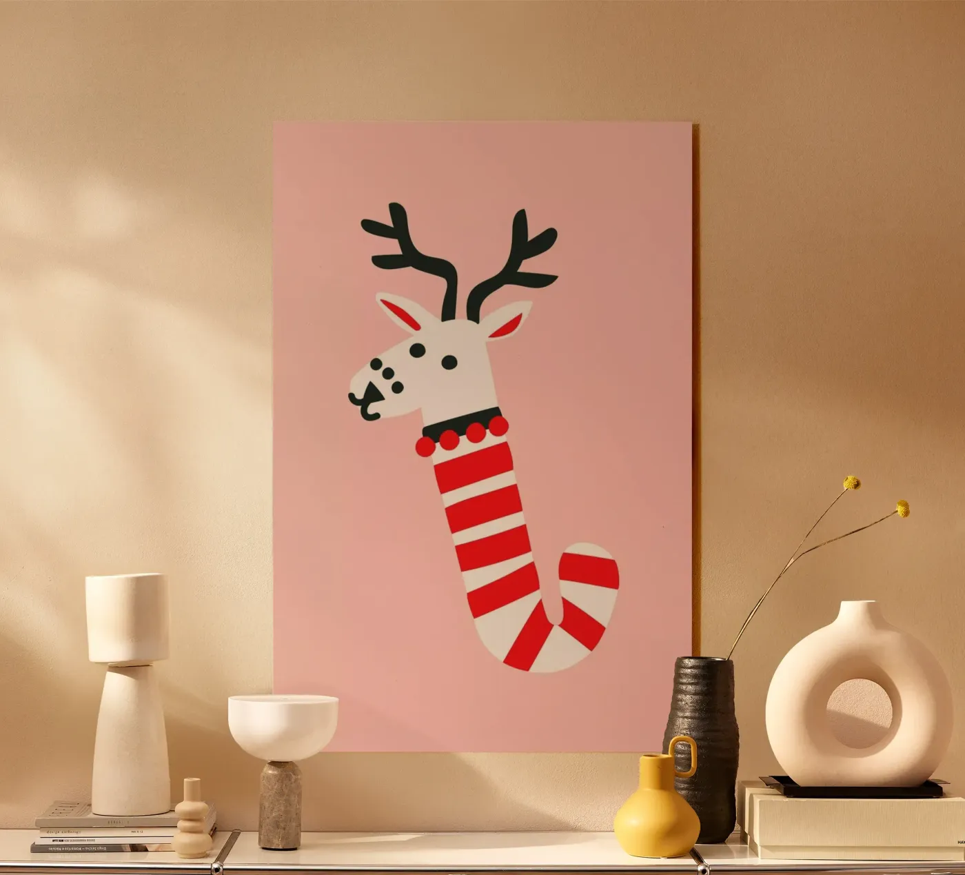 Peppermint Deer plexiglas de Mariery Young
