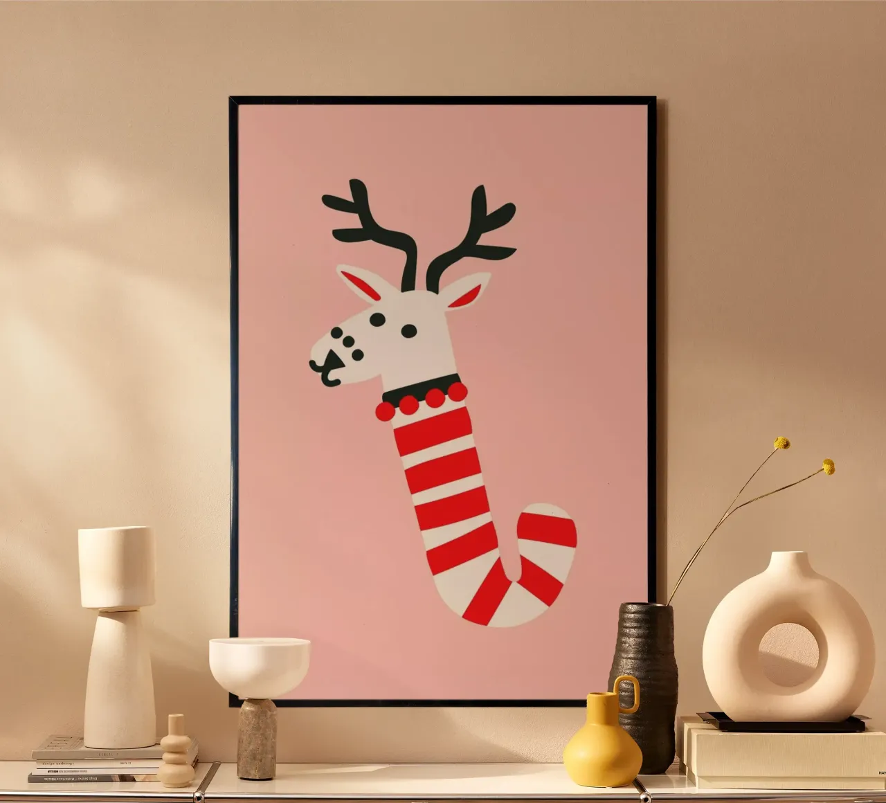 Peppermint Deer poster da Mariery Young