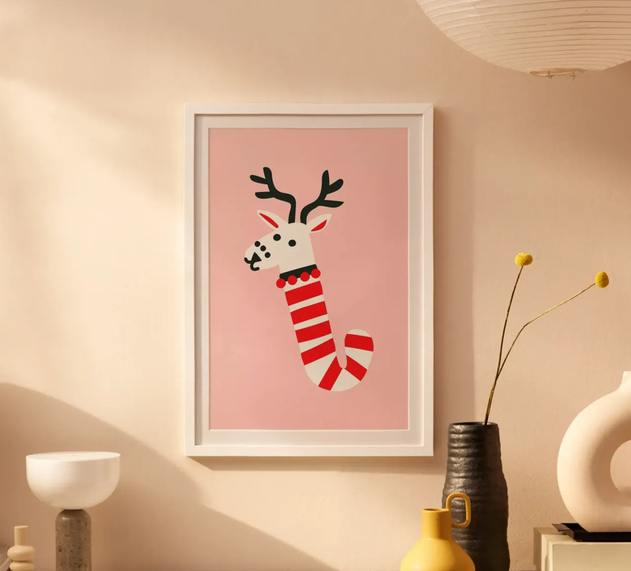 Peppermint Deer poster da Mariery Young