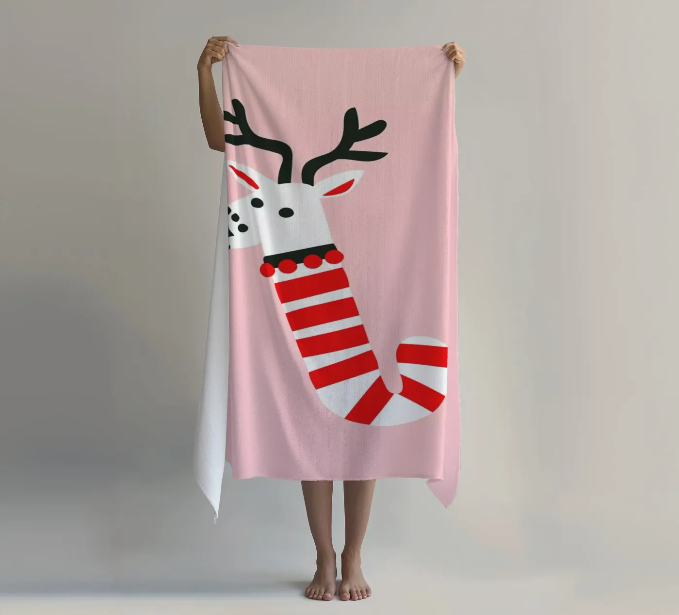 Peppermint Deer telo mare da Mariery Young
