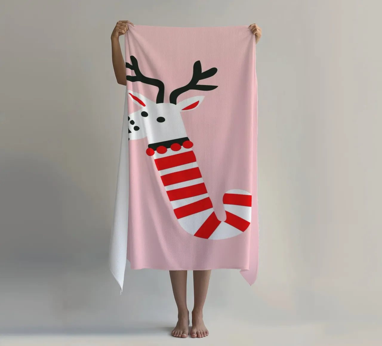 Peppermint Deer telo mare da Mariery Young