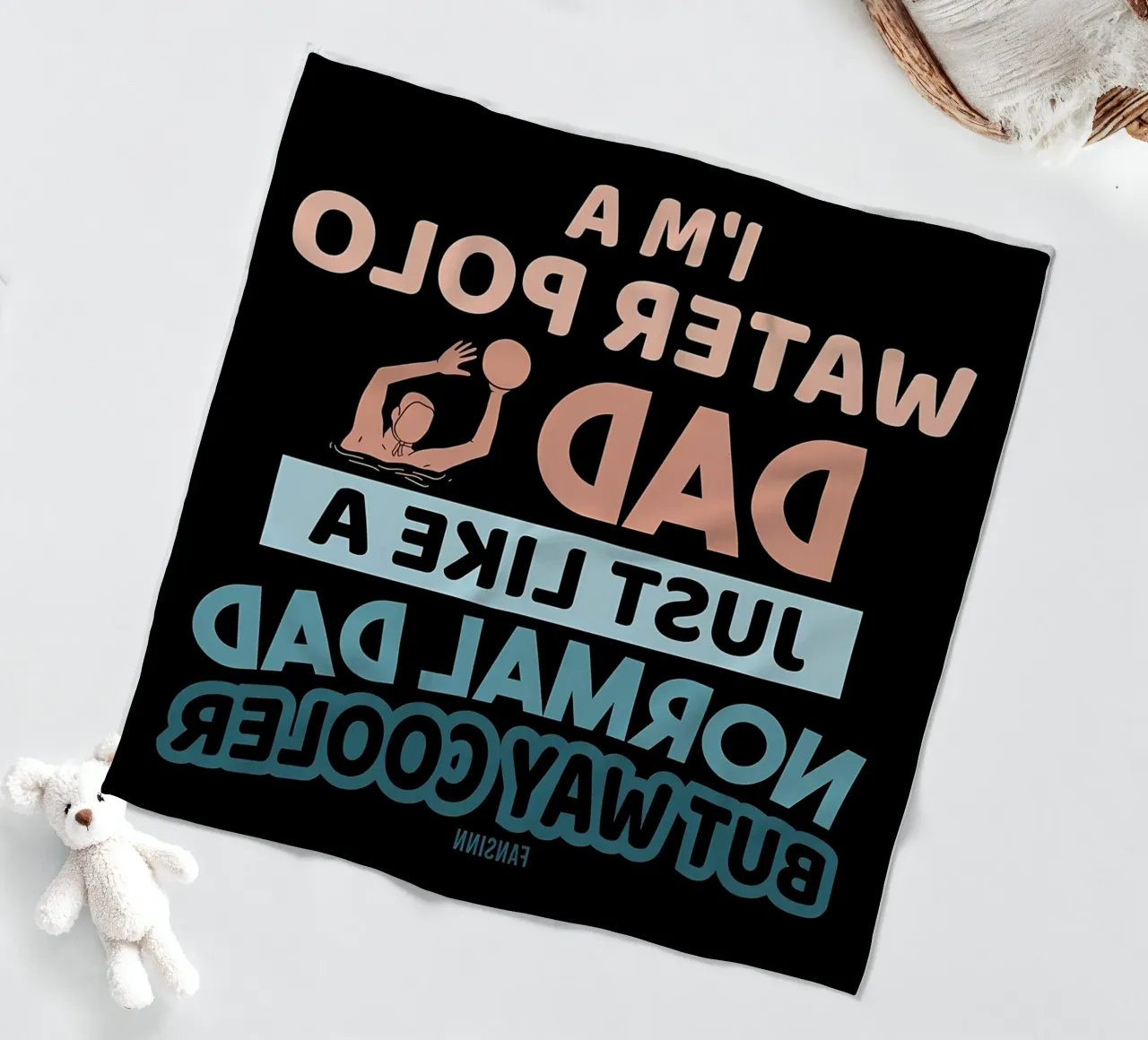 Water Polo fleece blanket by Stylianos