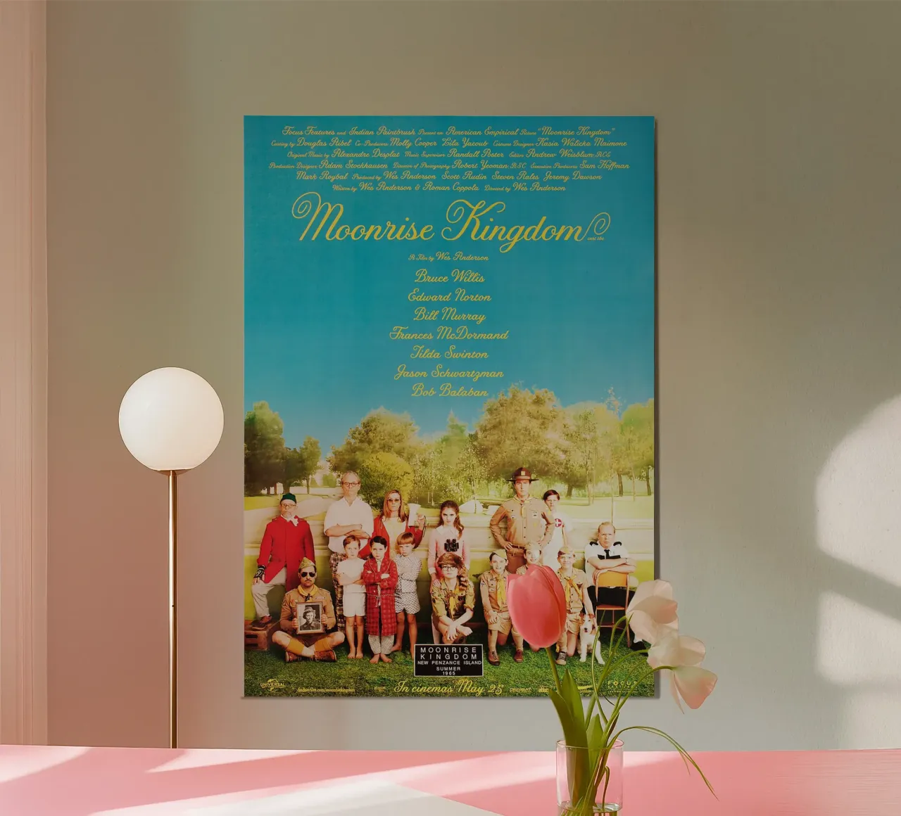 Moonrise Kingdom poster da Attaboy Dsgn