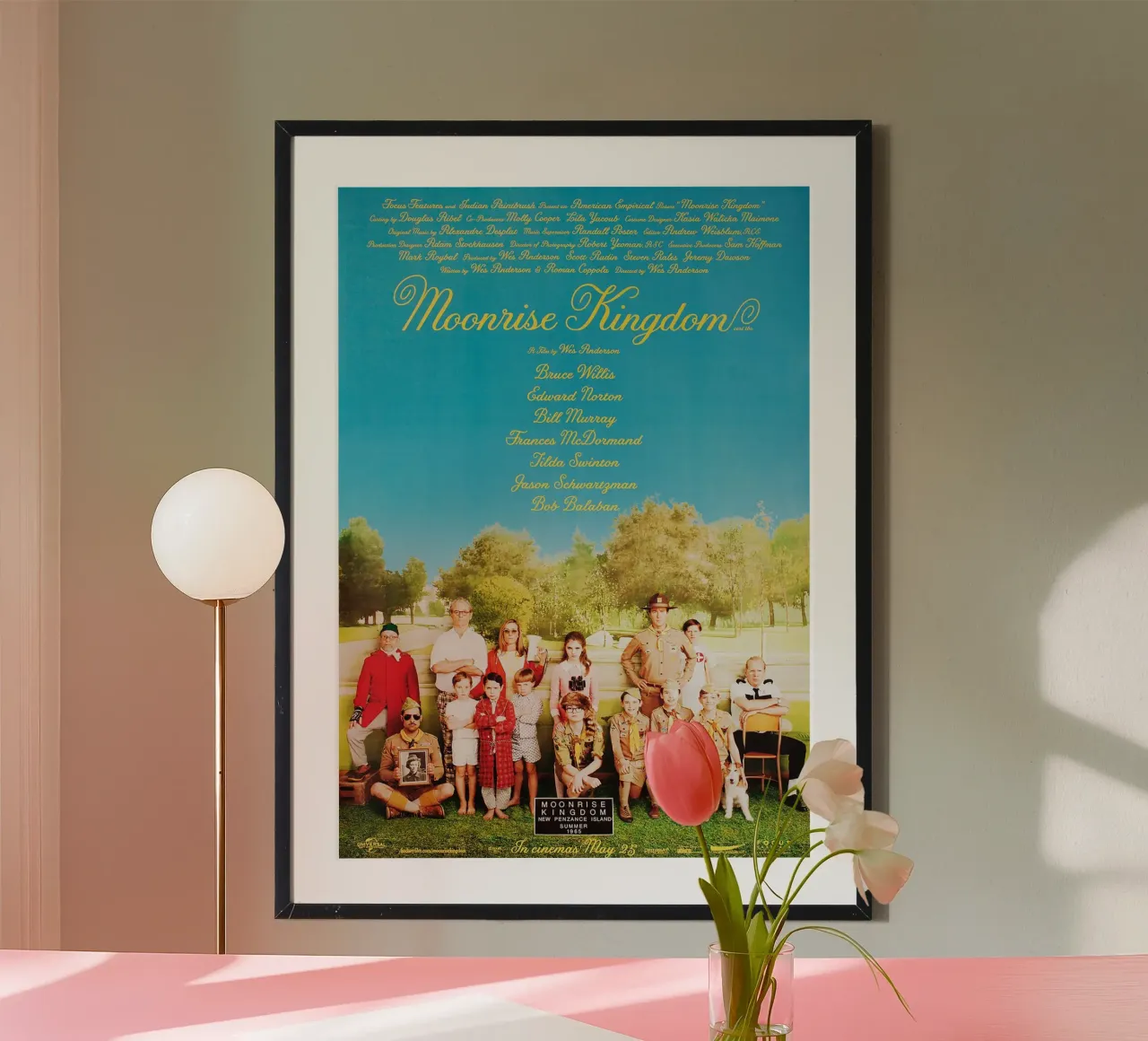 Moonrise Kingdom poster da Attaboy Dsgn