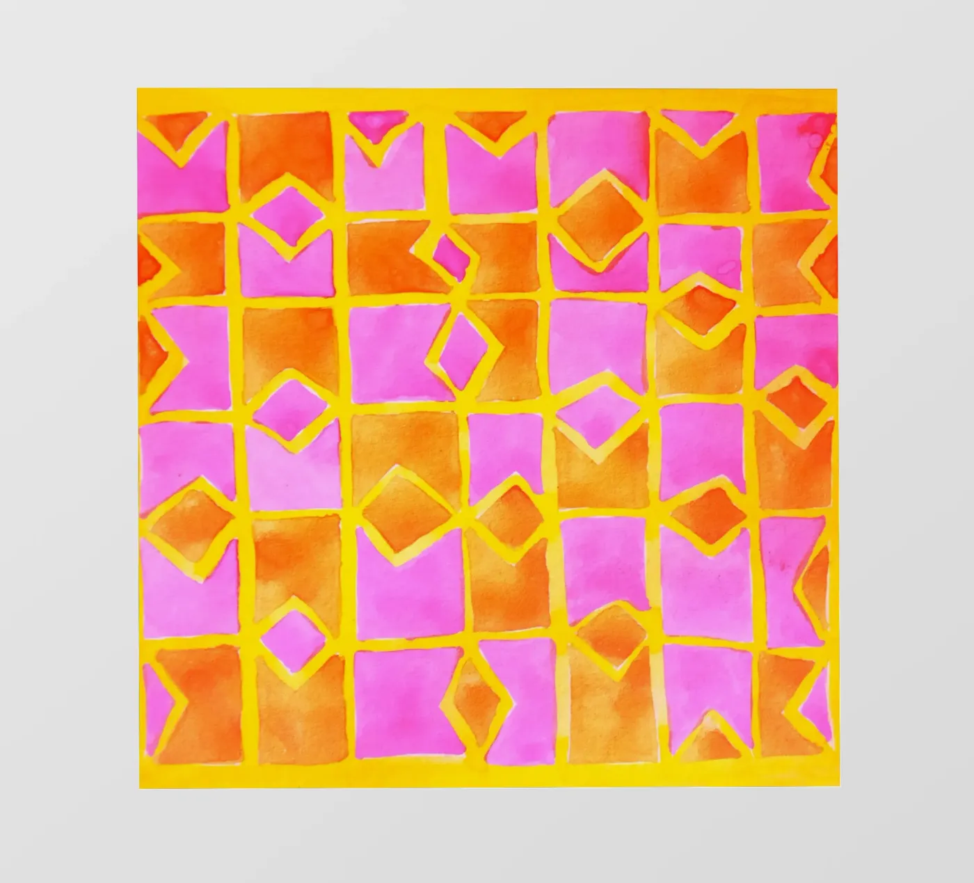 Motivo astratto rosa pellicola backlit da Teresa André