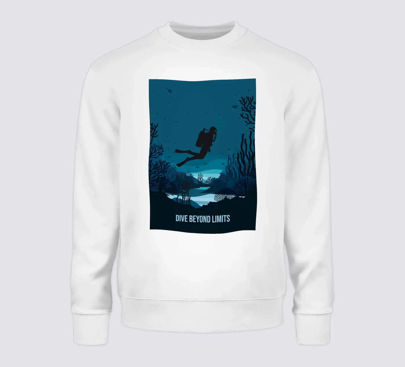 Diving sweatshirt by Eames