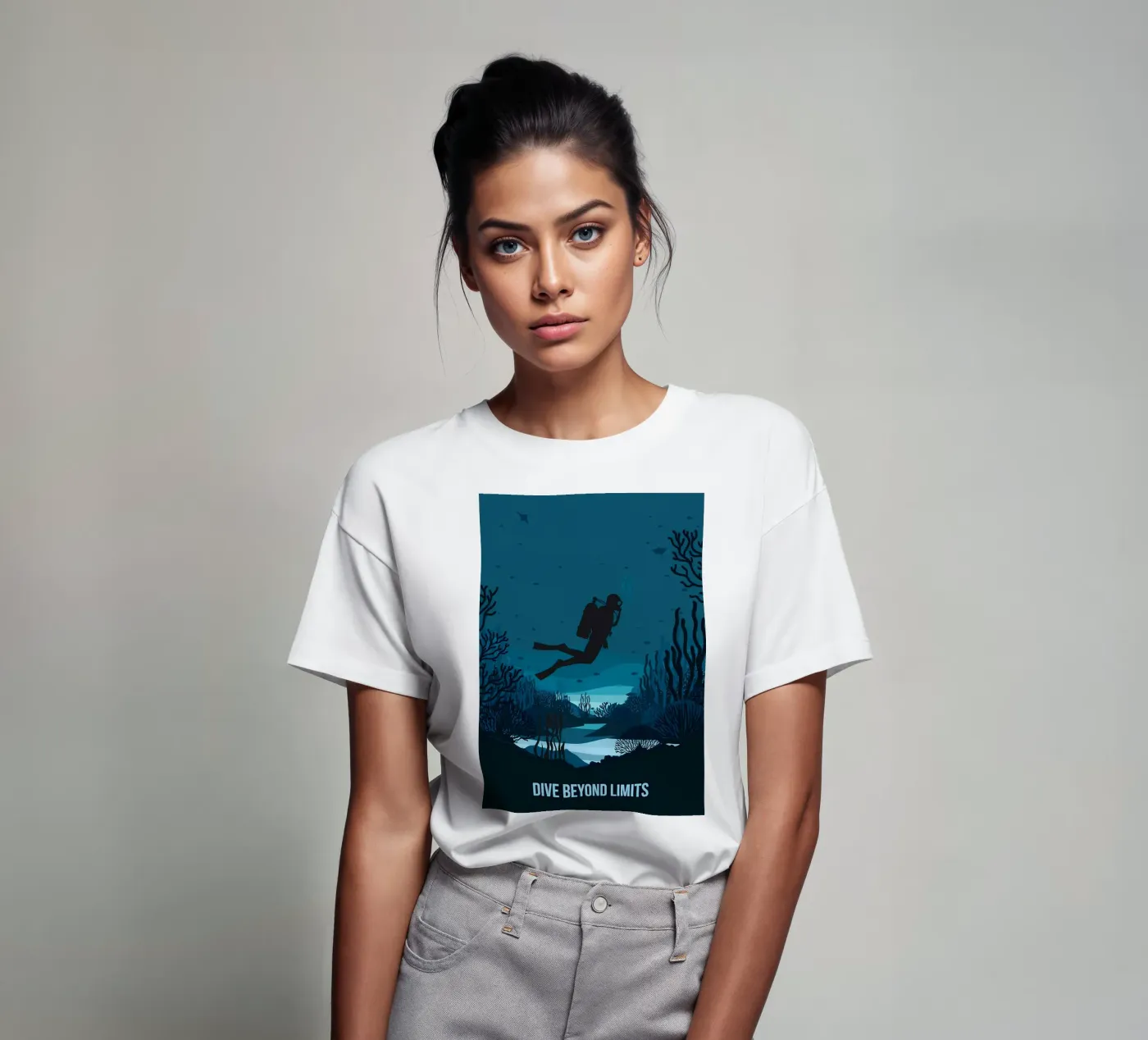 Diving t-shirt da Eames