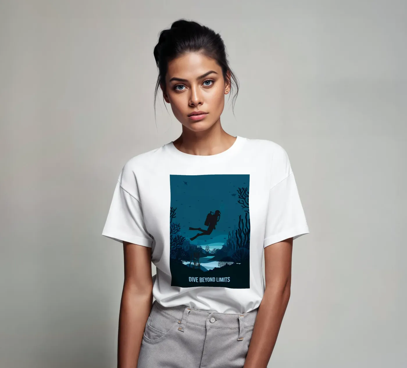 Diving t-shirt da Eames