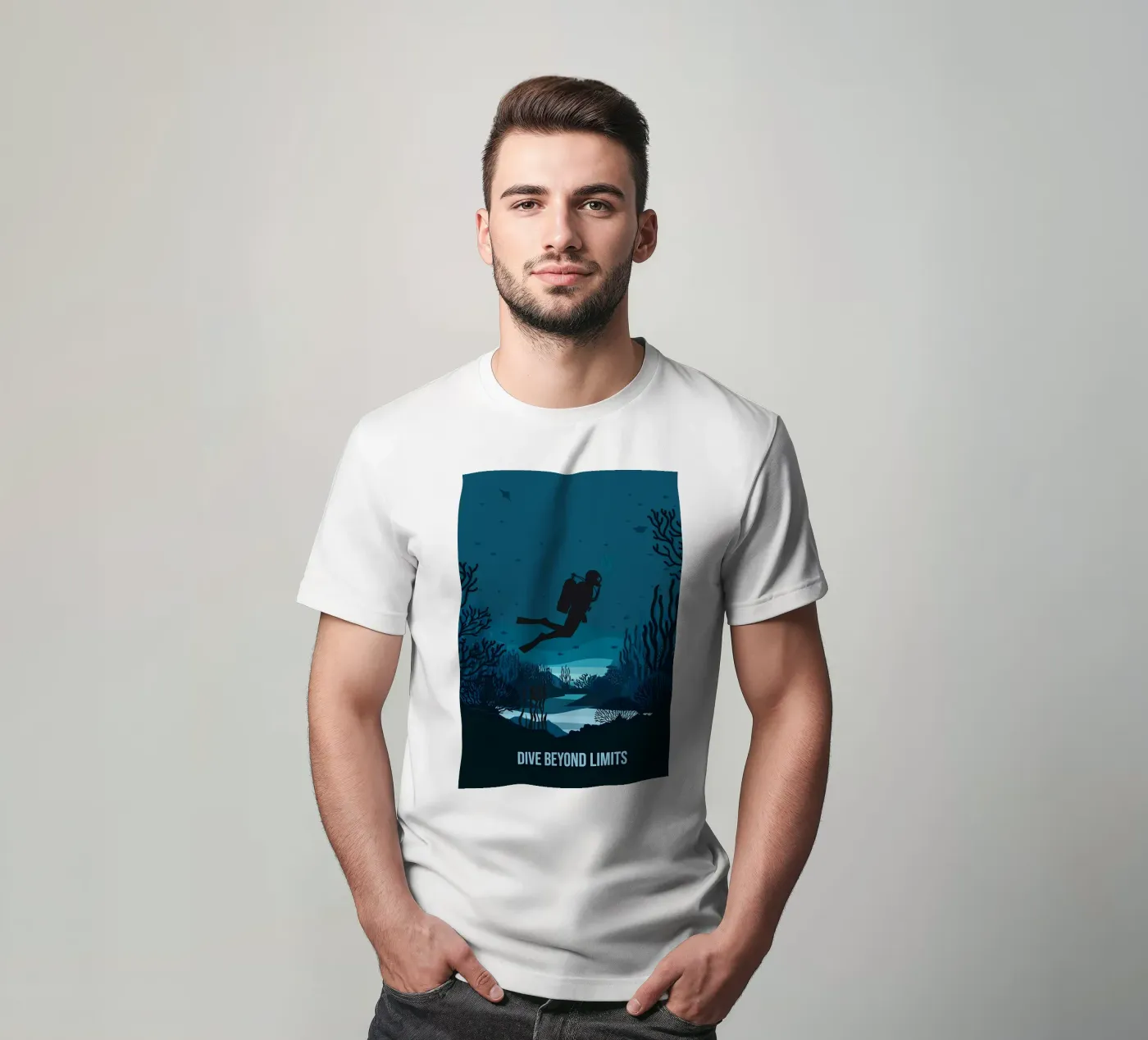 Diving t-shirt da Eames