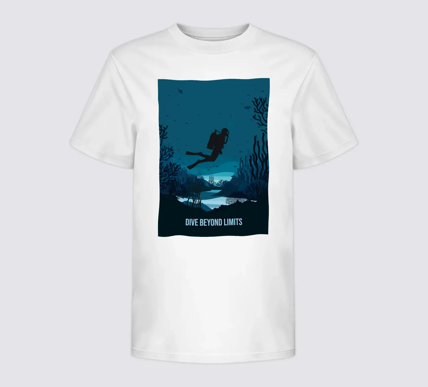 Tauchen Kinder T-Shirt von Eames