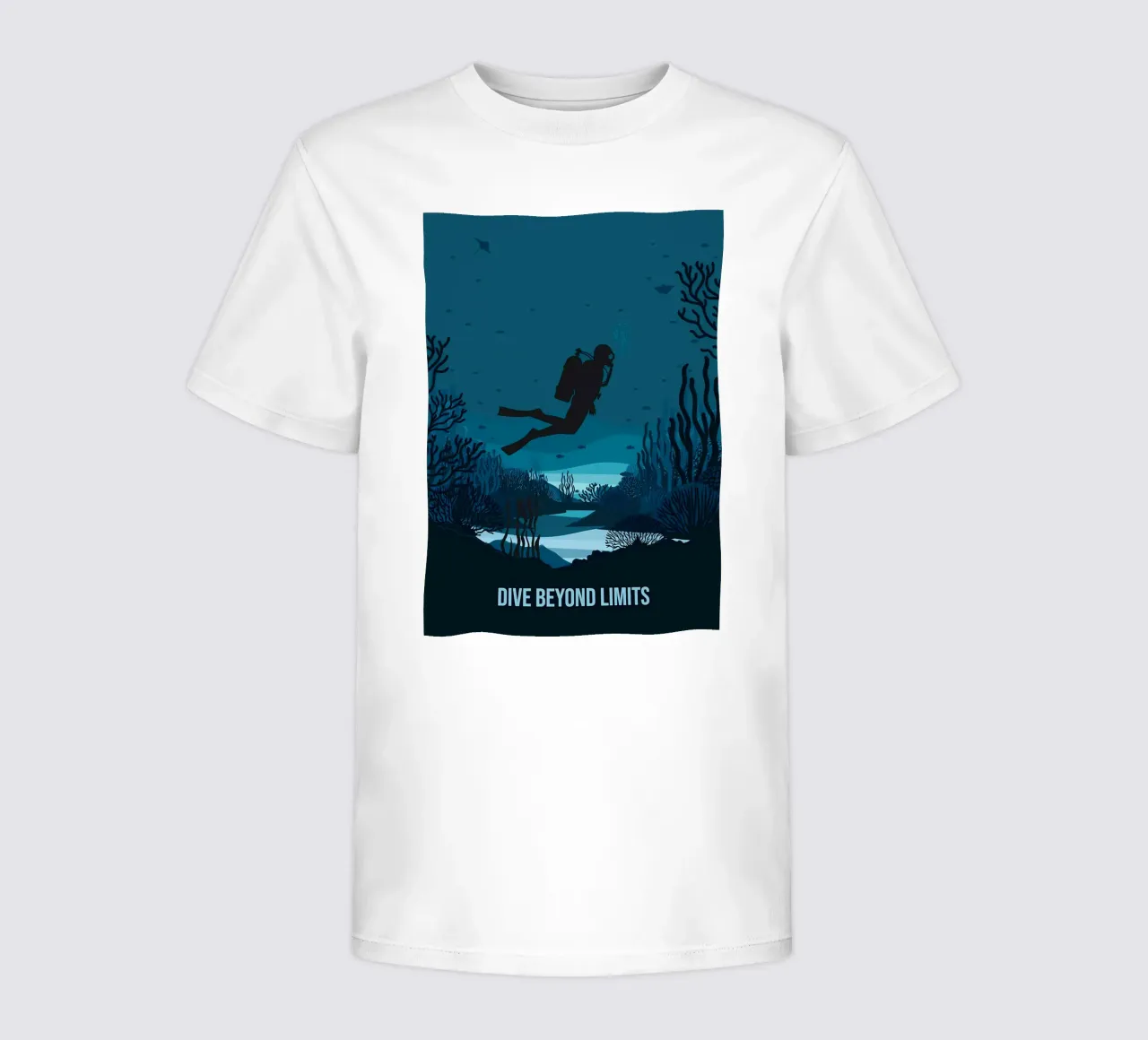 Tauchen Kinder T-Shirt von Eames