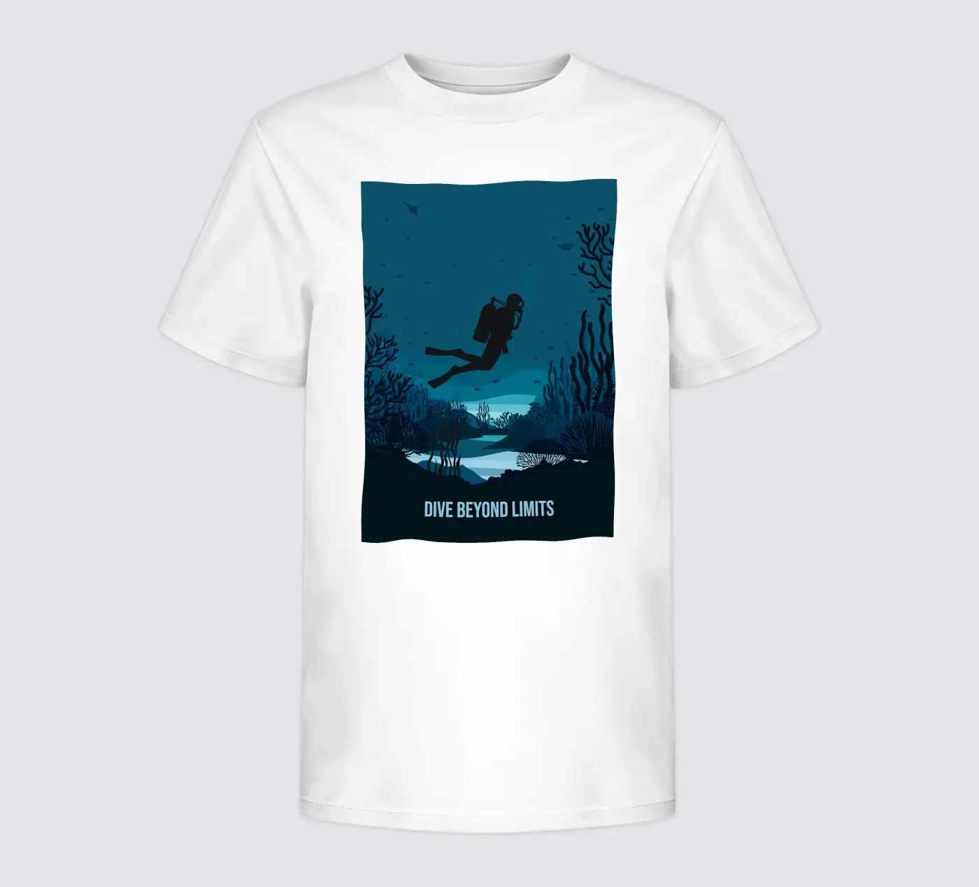 Tauchen Kinder T-Shirt von Eames