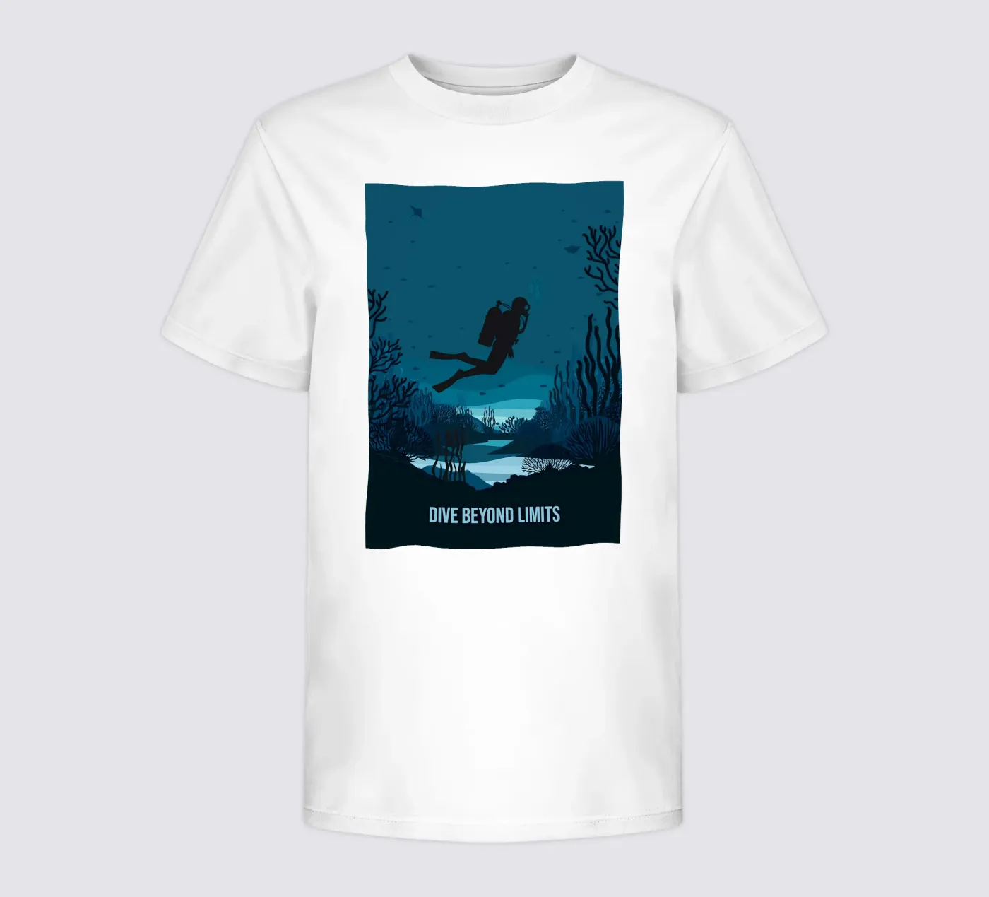 Diving kinder t-shirt van Eames