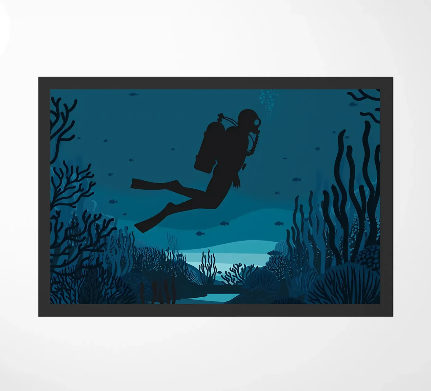 Diving Fußmatte von Eames