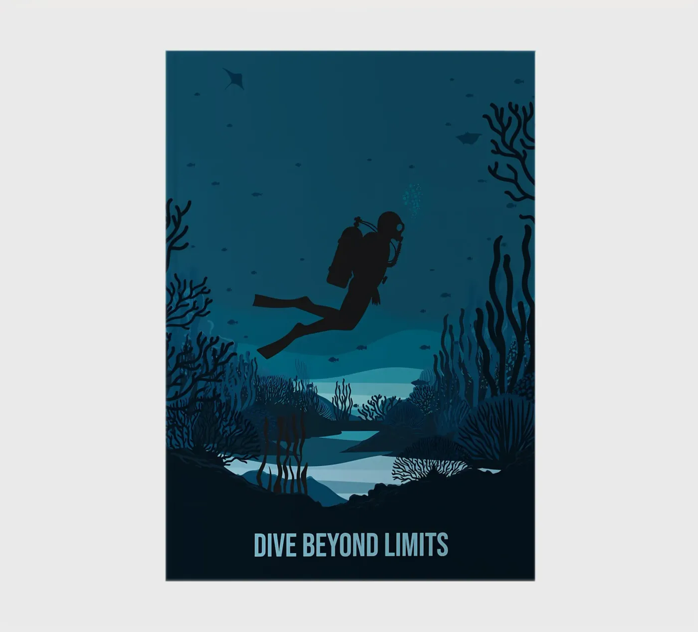 Diving notebook by Eames