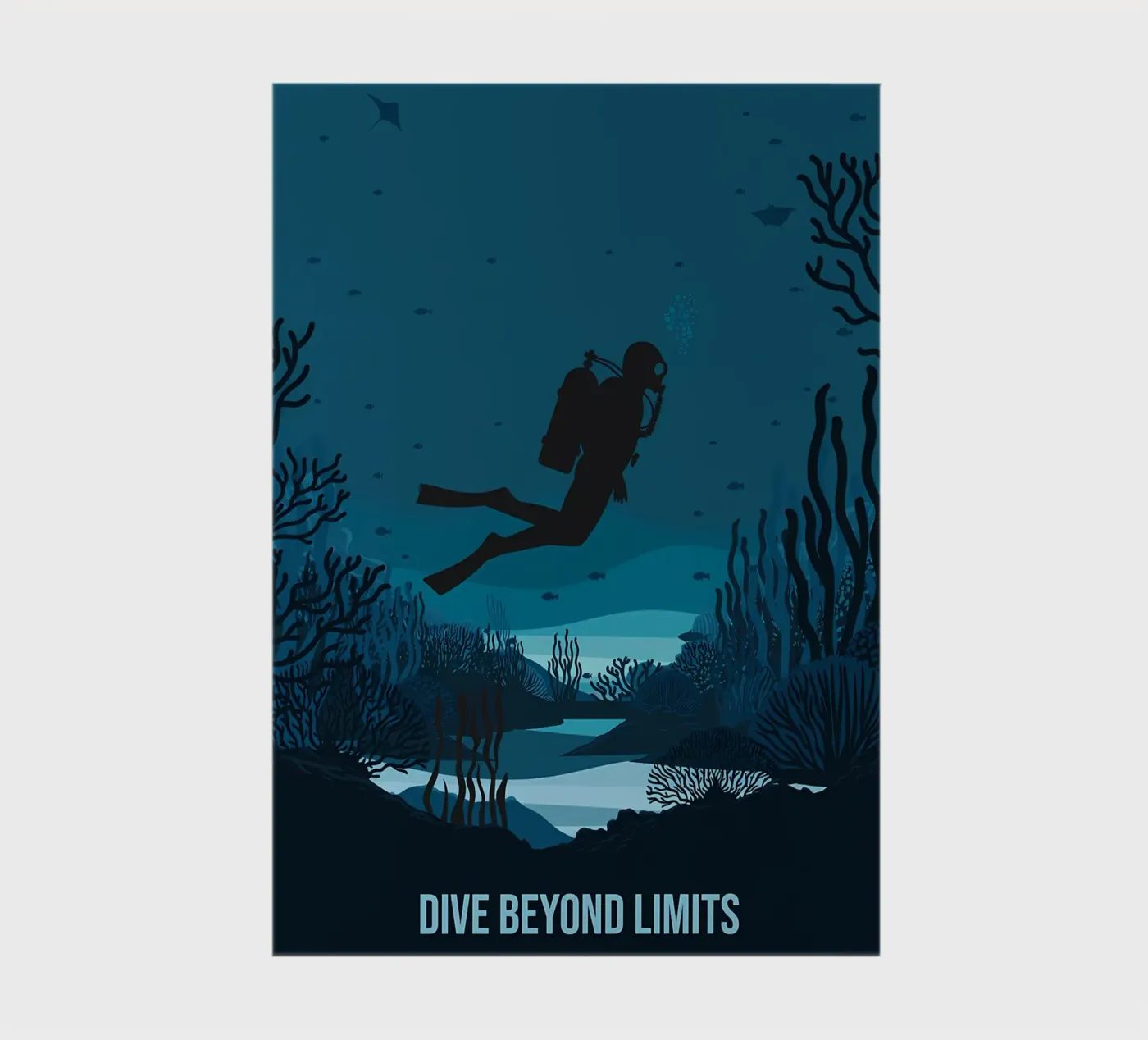 Diving notebook by Eames