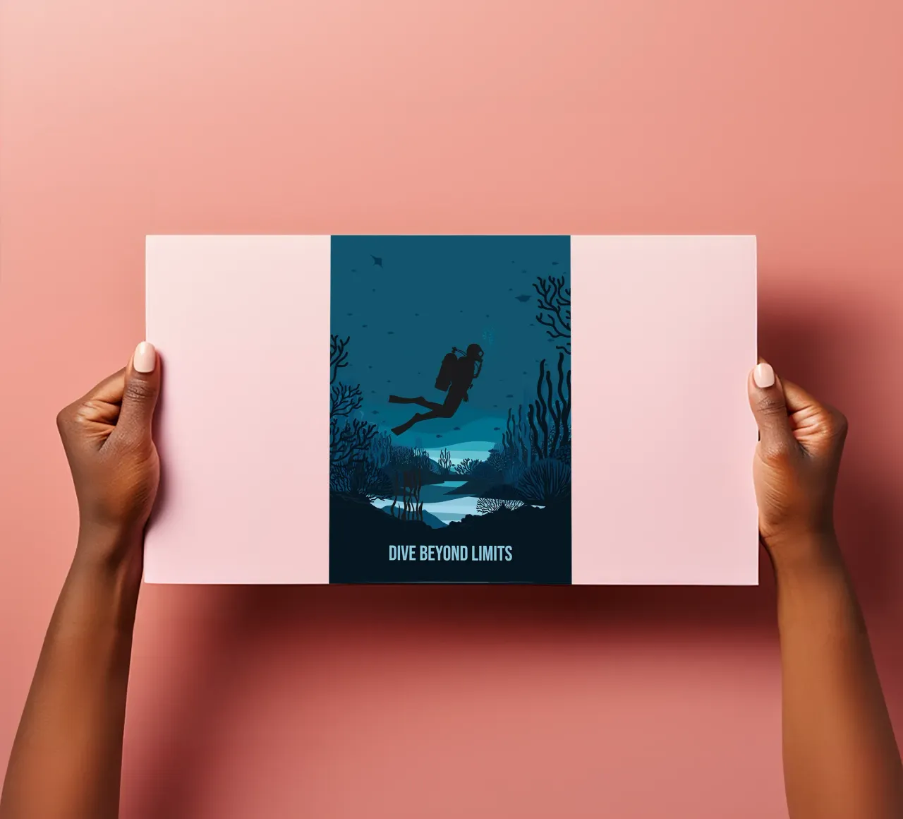 Diving sticker sheet by Eames