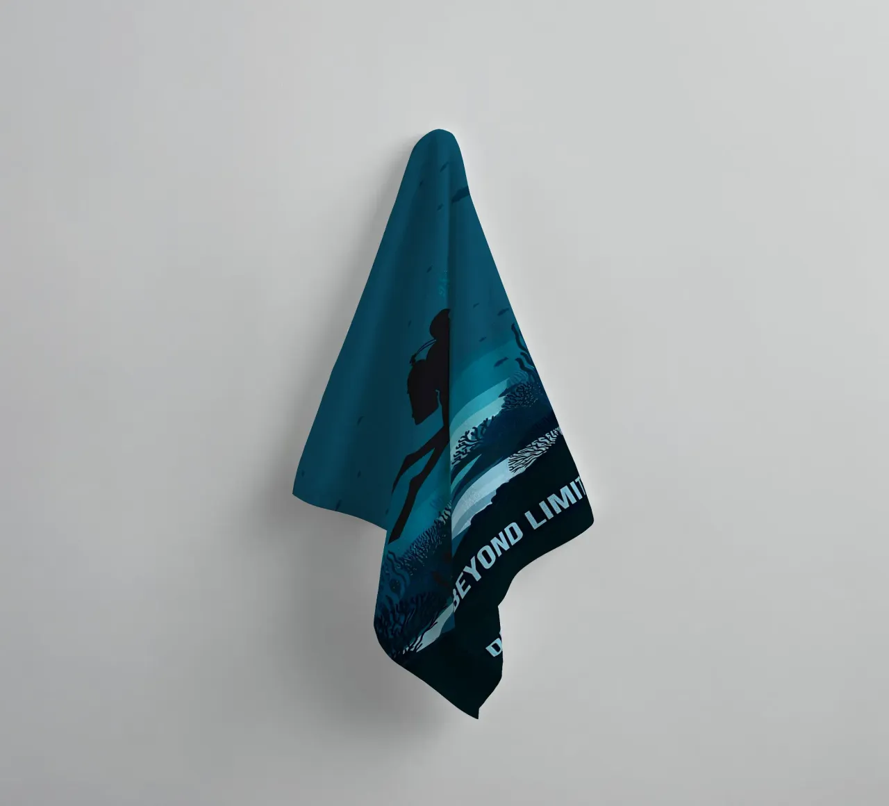 Diving towel by Eames
